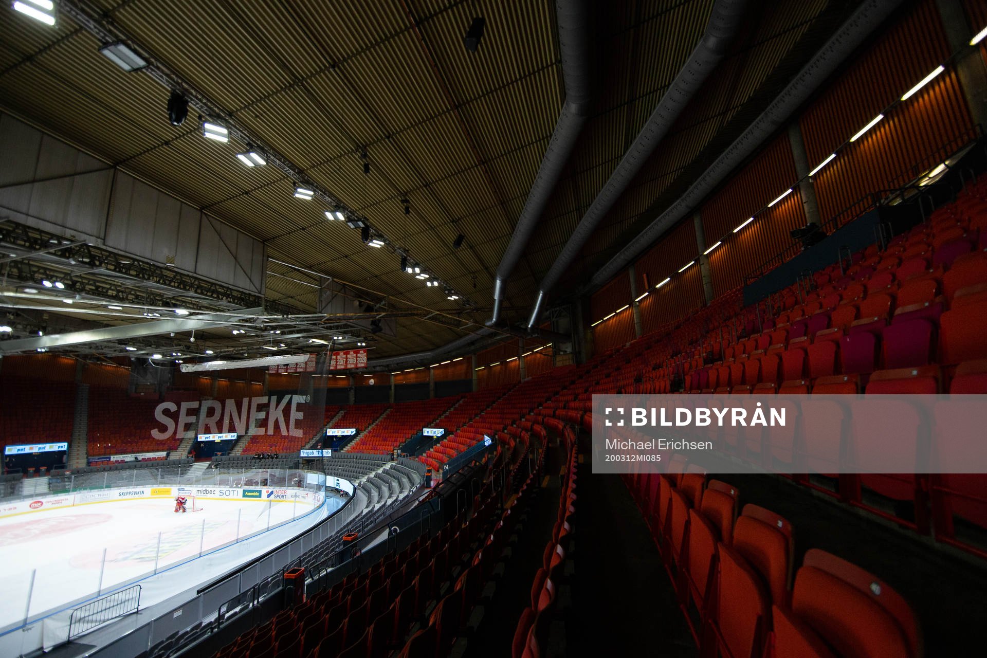 Frölundas målvakt Niklas Rubin i mål