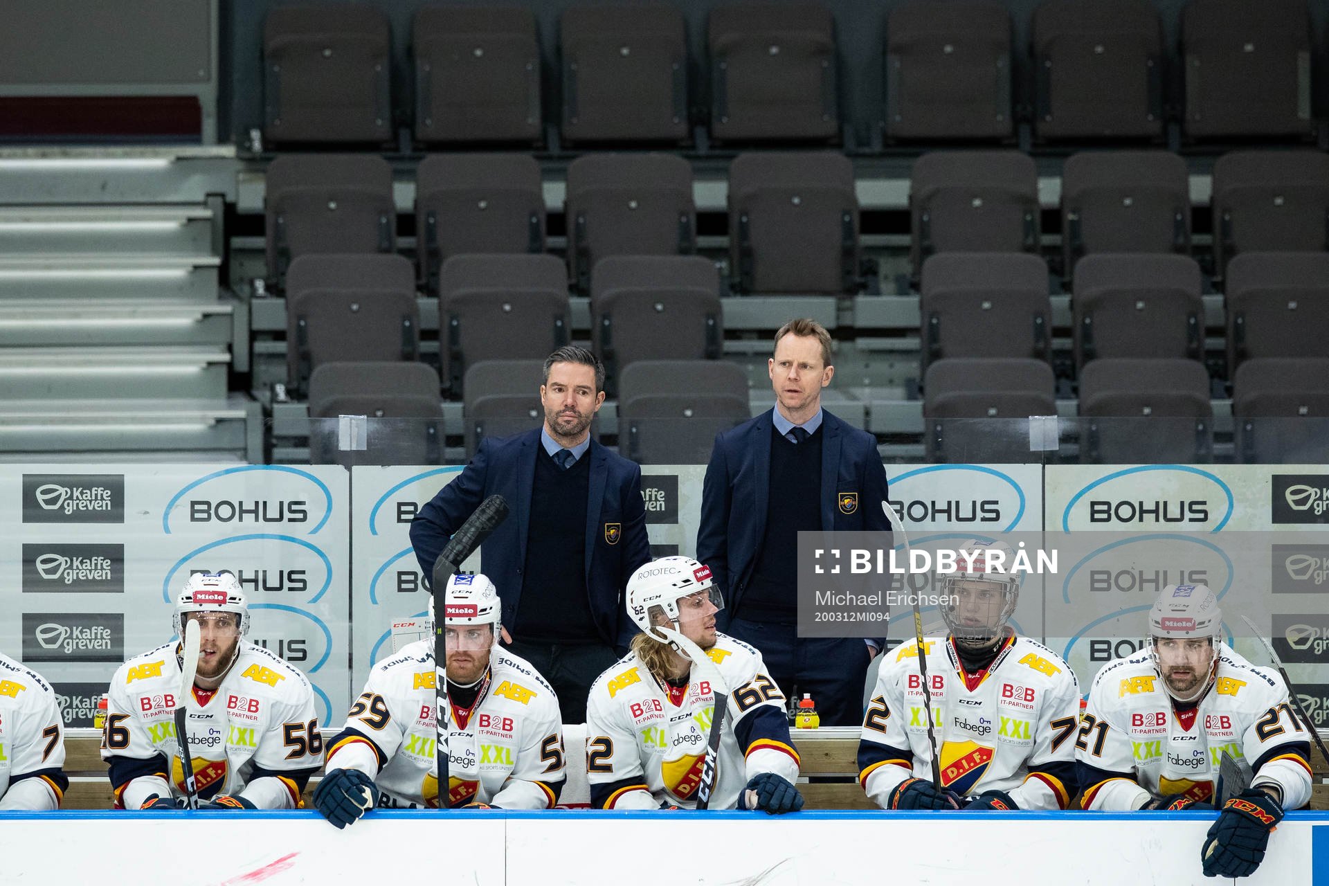 Djurgårdens assisterande tränare Jörgen Bemström och