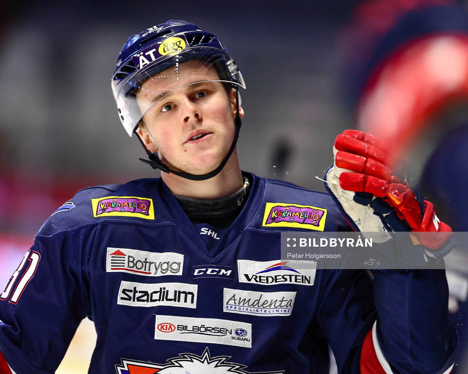 Linköpings Olle Lycksell jublar