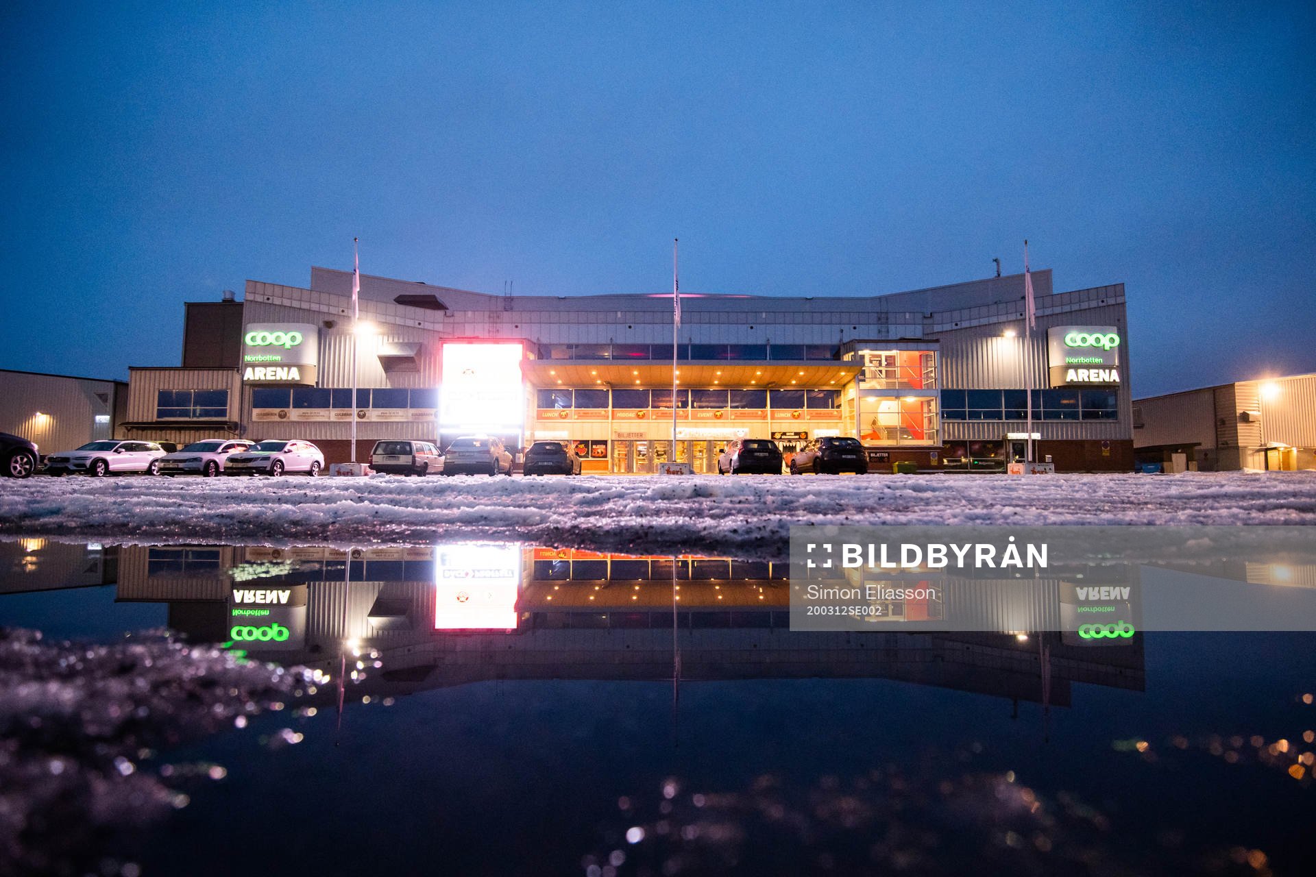 Coop Norrbotten Arena exteriör