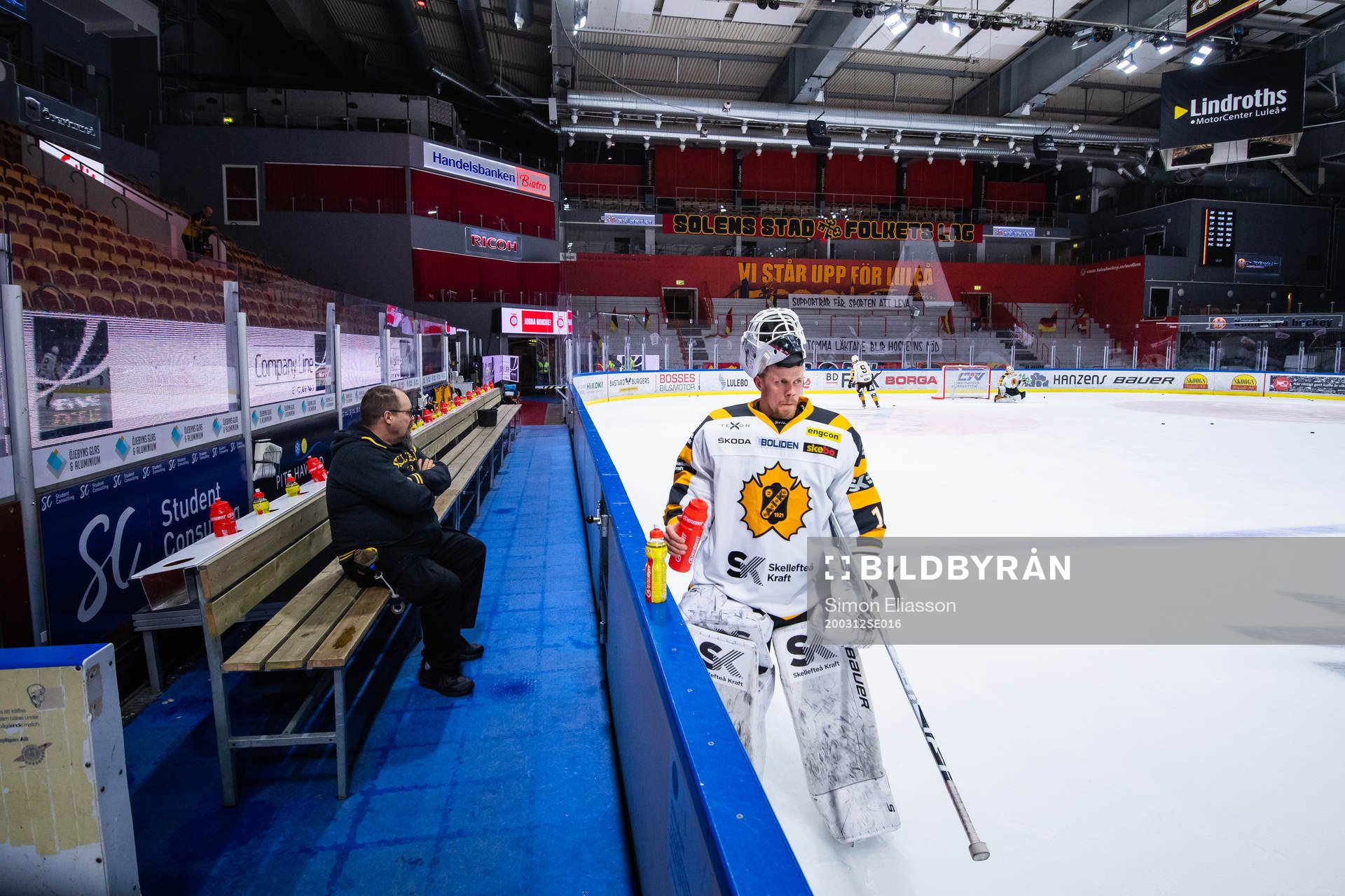 Skellefteås målvakt John Westermark