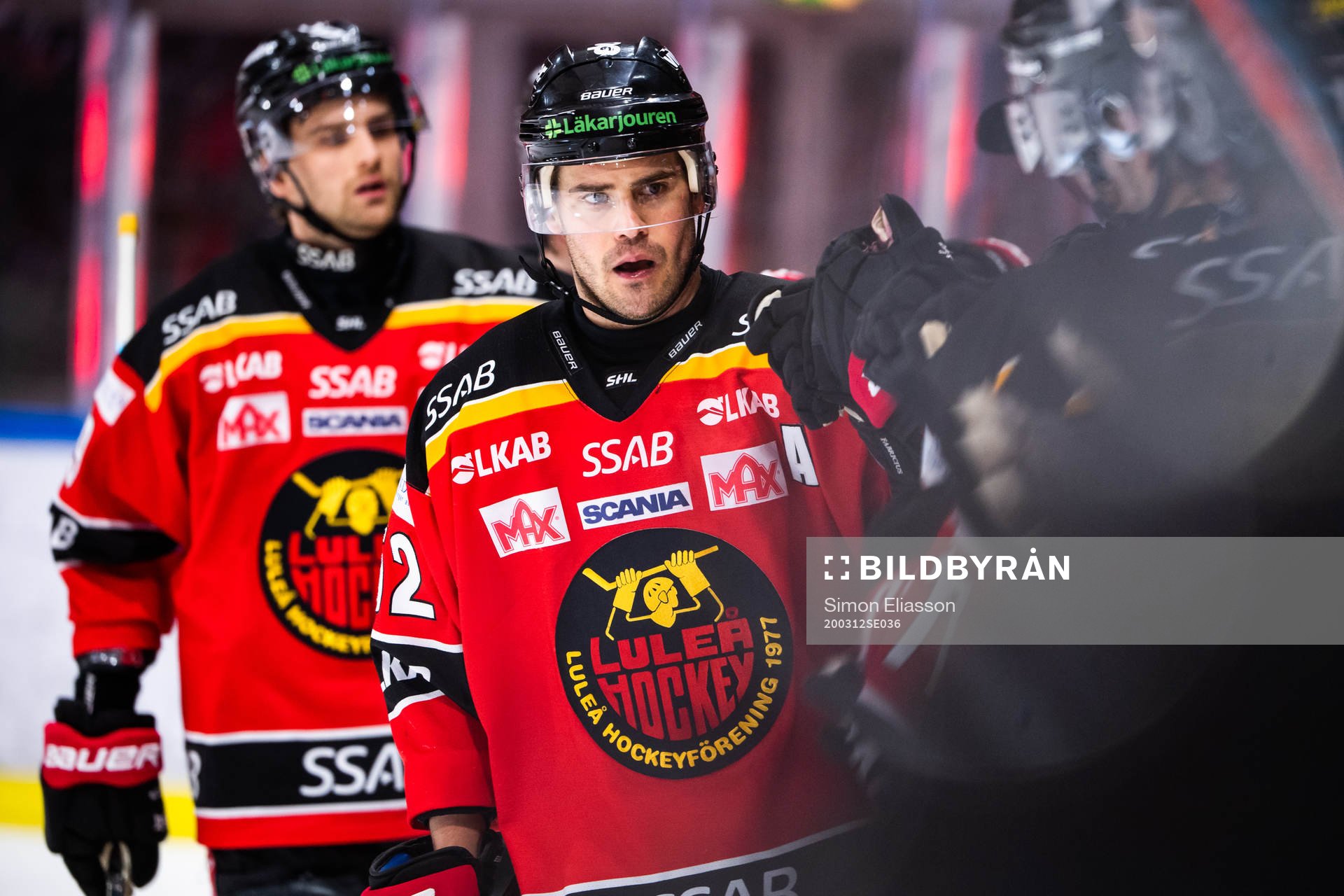 Luleås Karl Fabricius jublar