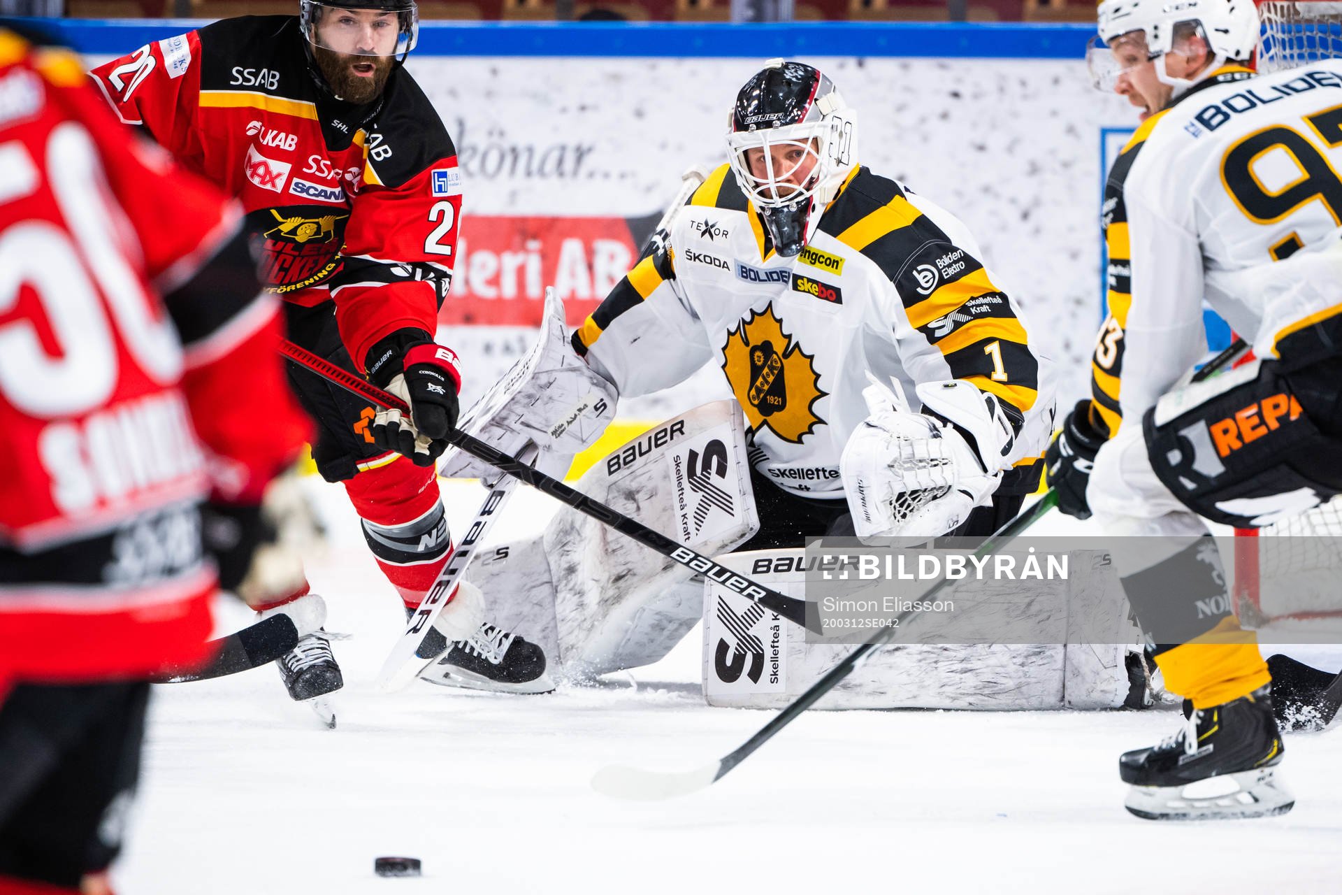 Skellefteås målvakt John Westermark