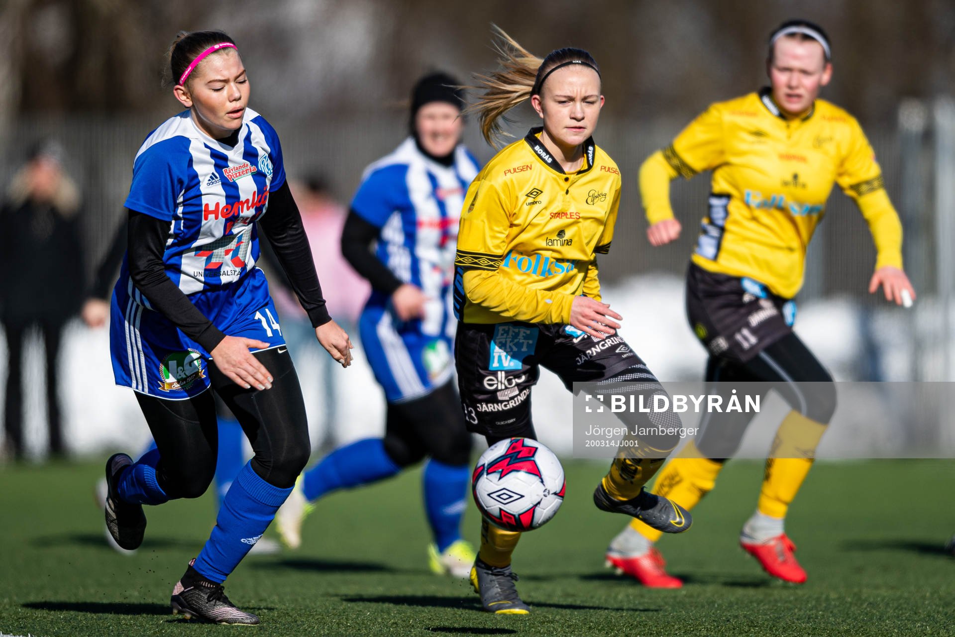 Elfsborgs Mathilda Ståhlbom Karlsson och Rävlandas Emelie