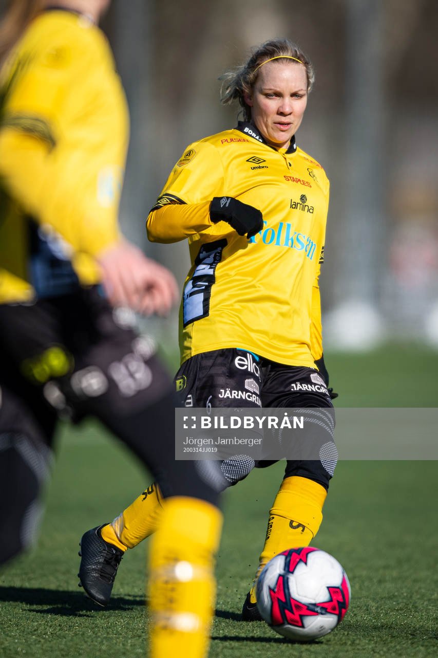 under fotbollsmatchen i DM mellan Elfsborg och Rävlanda