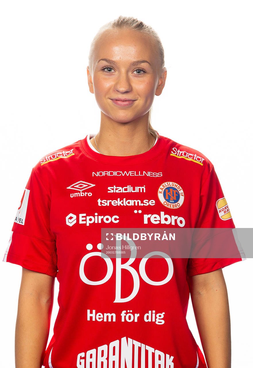 Örebros Elin Bengtsson poserar för ett porträtt den 17 mars 2020 i Örebro.