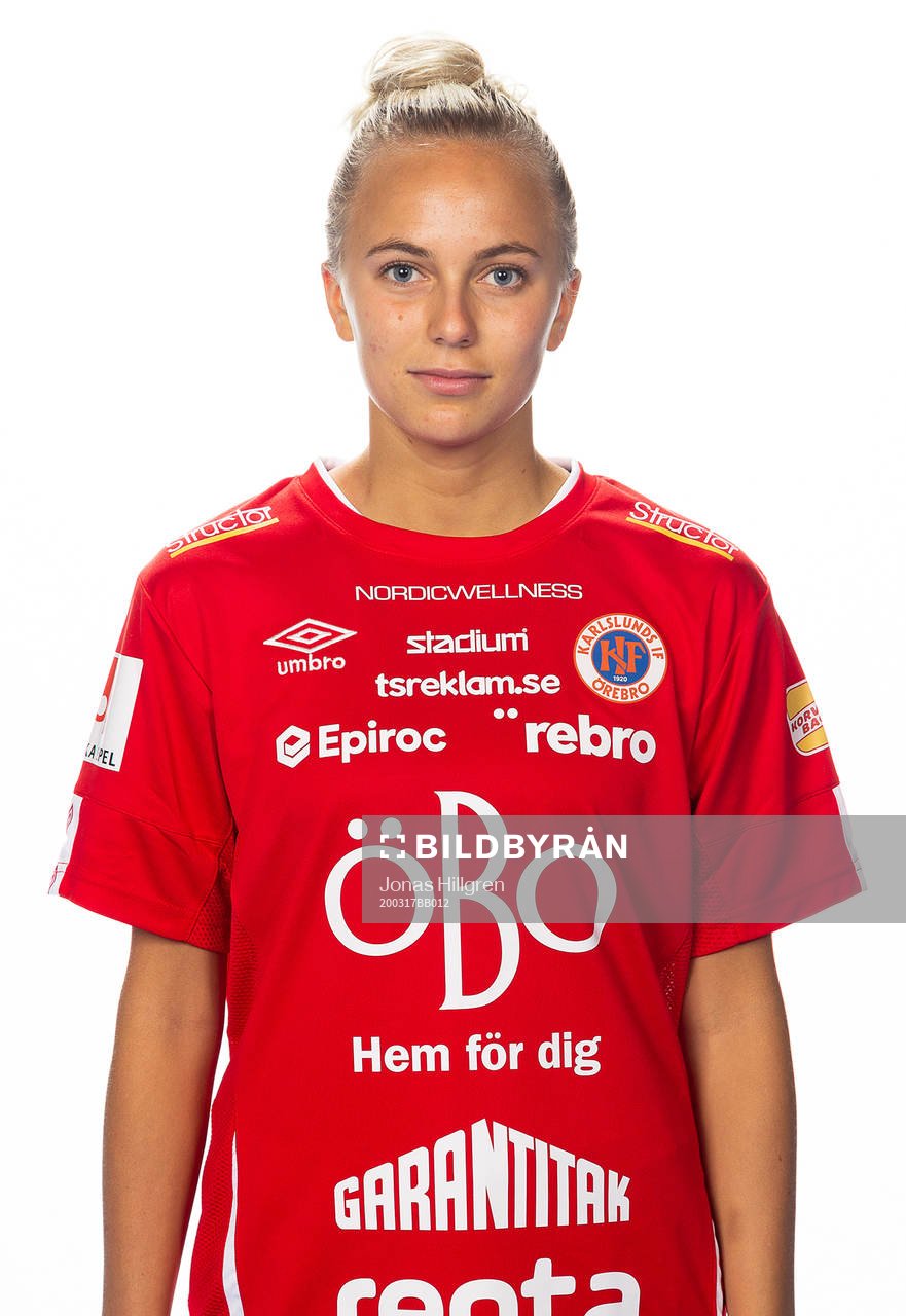 Örebros Sara Lilja Vidlund poserar för ett porträtt den 17 mars 2020 i Örebro.