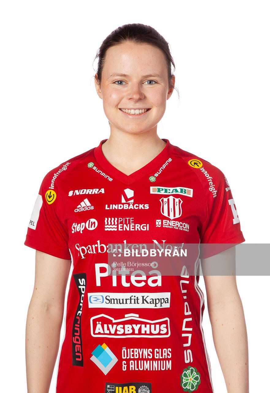Piteås Cailin Michie poserar för ett porträtt den 17 mars 2020 i Piteå.