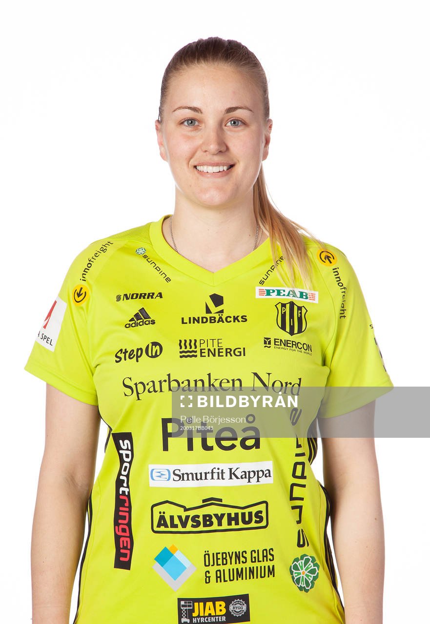 Piteås målvakt Caroline Frykgård