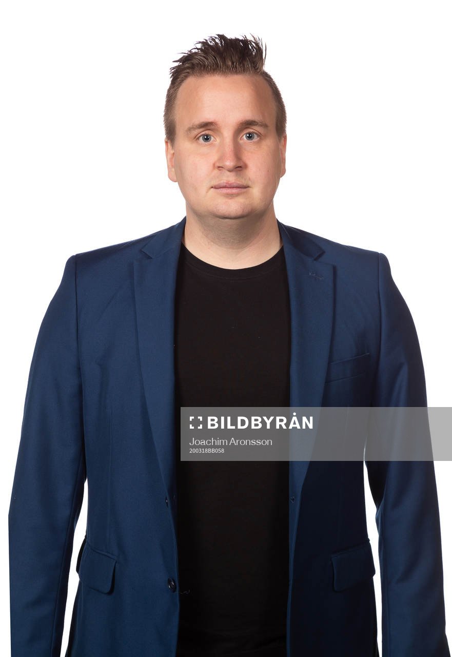 IFK Kalmars tränare Martin Sjöstrand poserar för ett porträtt den 18 mars 2020 i Kalmar.