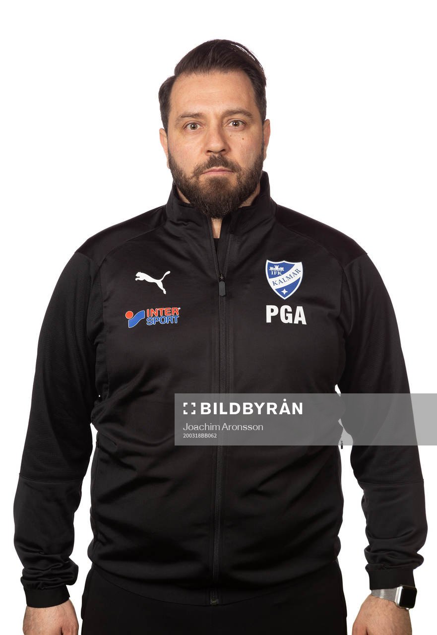 IFK Kalmars målvaktstränare Alexandros Postanidis