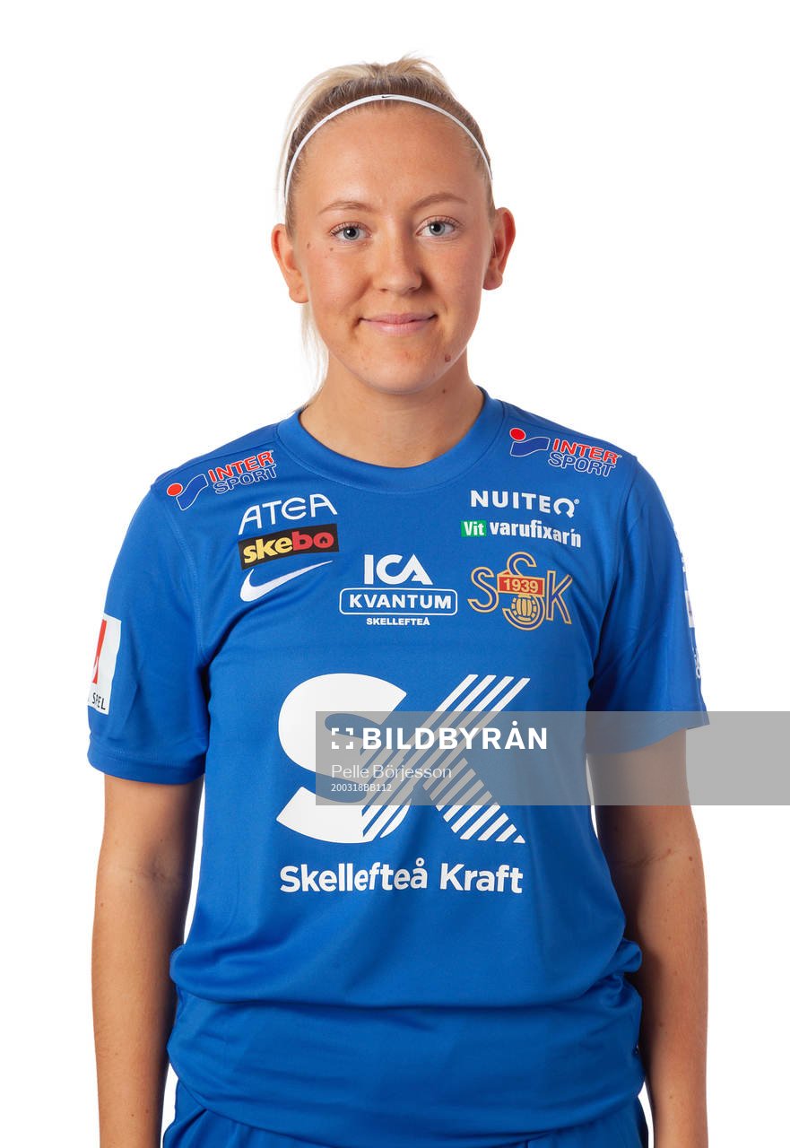 Sunnanås Emma Burman poserar för ett porträtt den 18 mars 2020 i Sunnanå. 