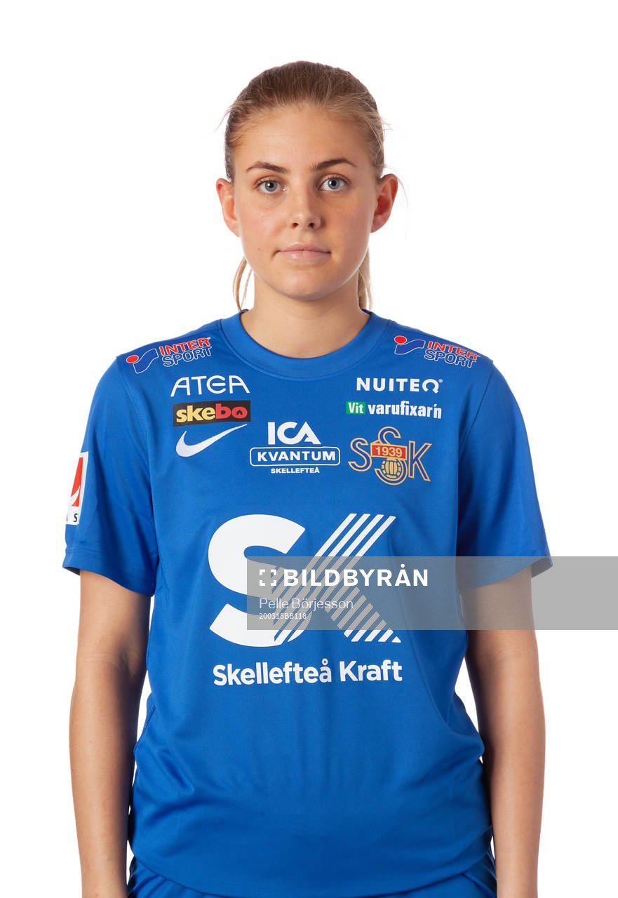 Sunnanås Sofia Lindmark poserar för ett porträtt den 18 mars 2020 i Sunnanå. 
