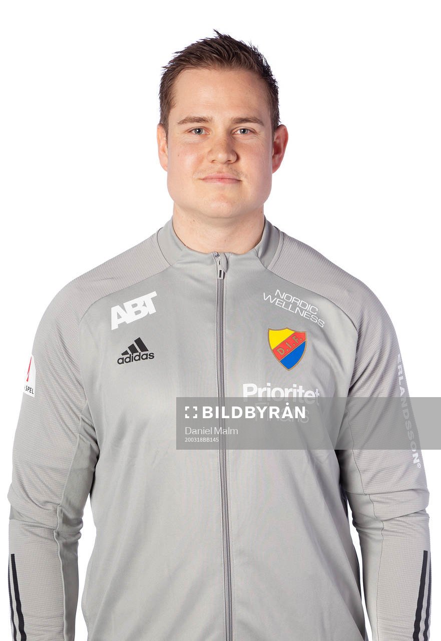 Djurgårdens resurstränare, fys Rasmus Alstermark