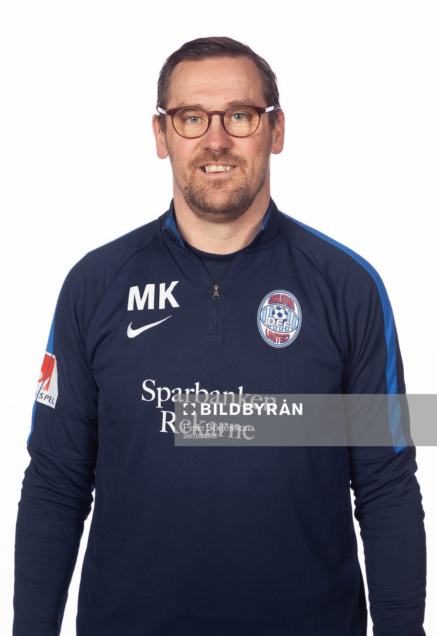 Eskilstunas manager, Magnus Karlsson