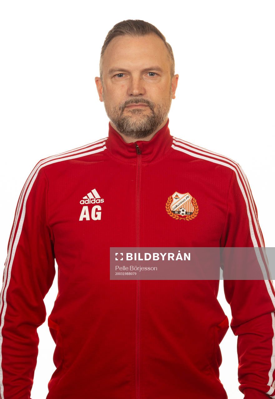 Lidköpings huvudtränare Andreas Tilly Gustavsson