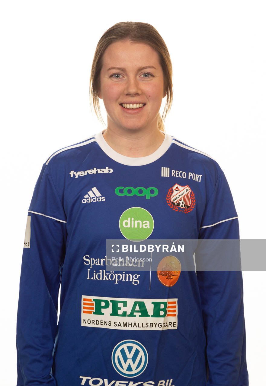 Lidköpings målvakt Sara Fröjd