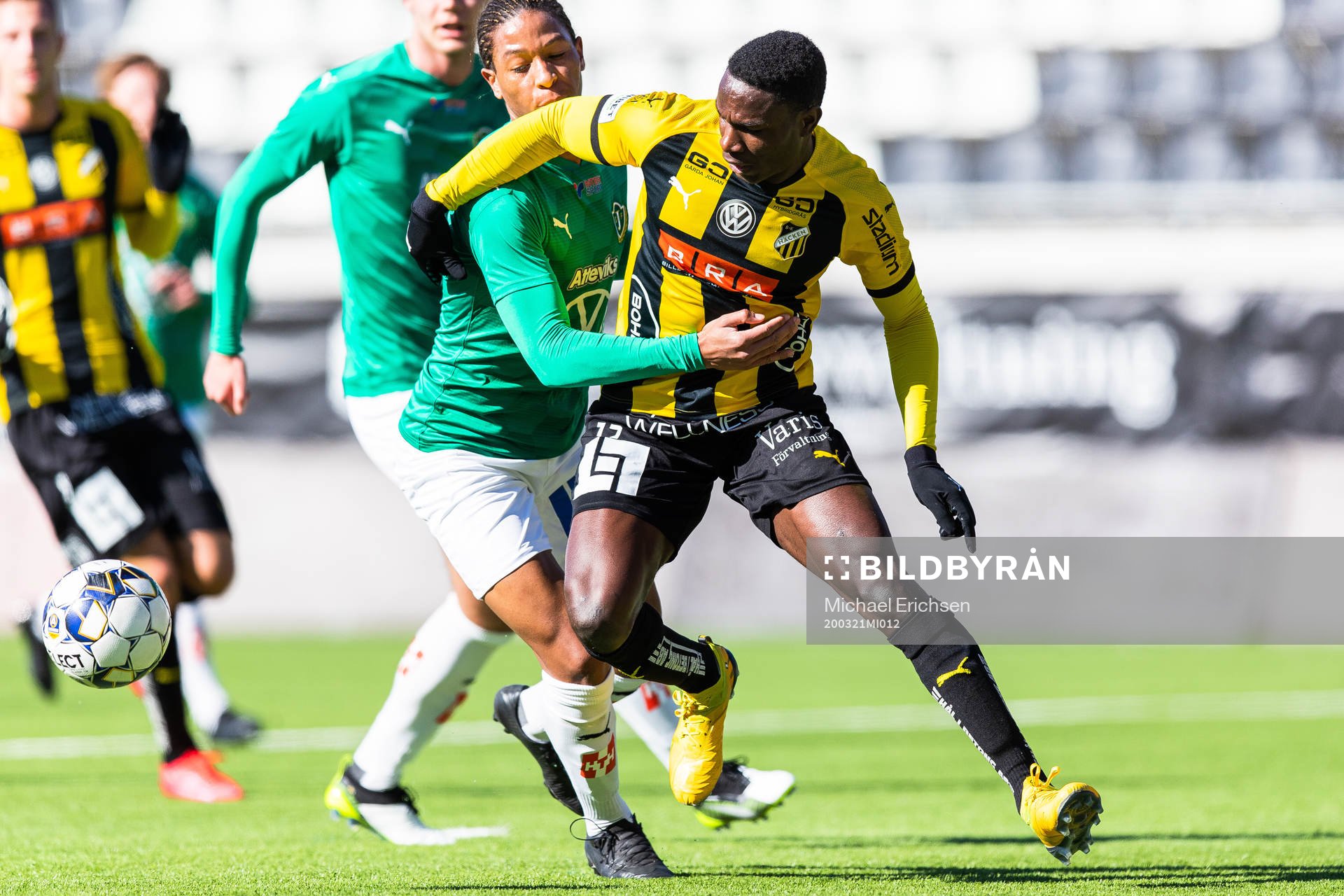Jönköpings Södras Mikael Marques och Häckens Godswill