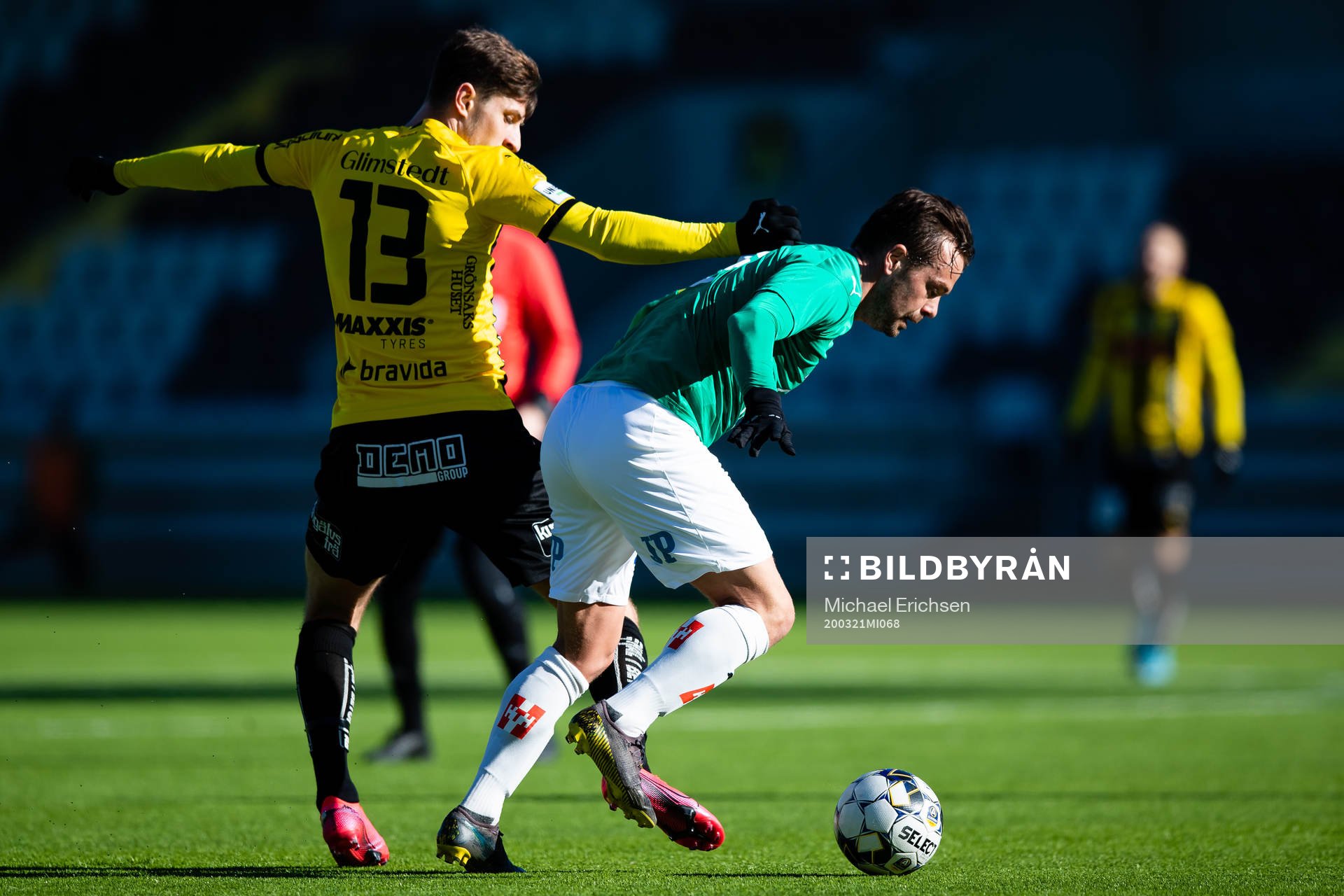 Häckens Adnan Maric och Jönköpings Södras Fredric