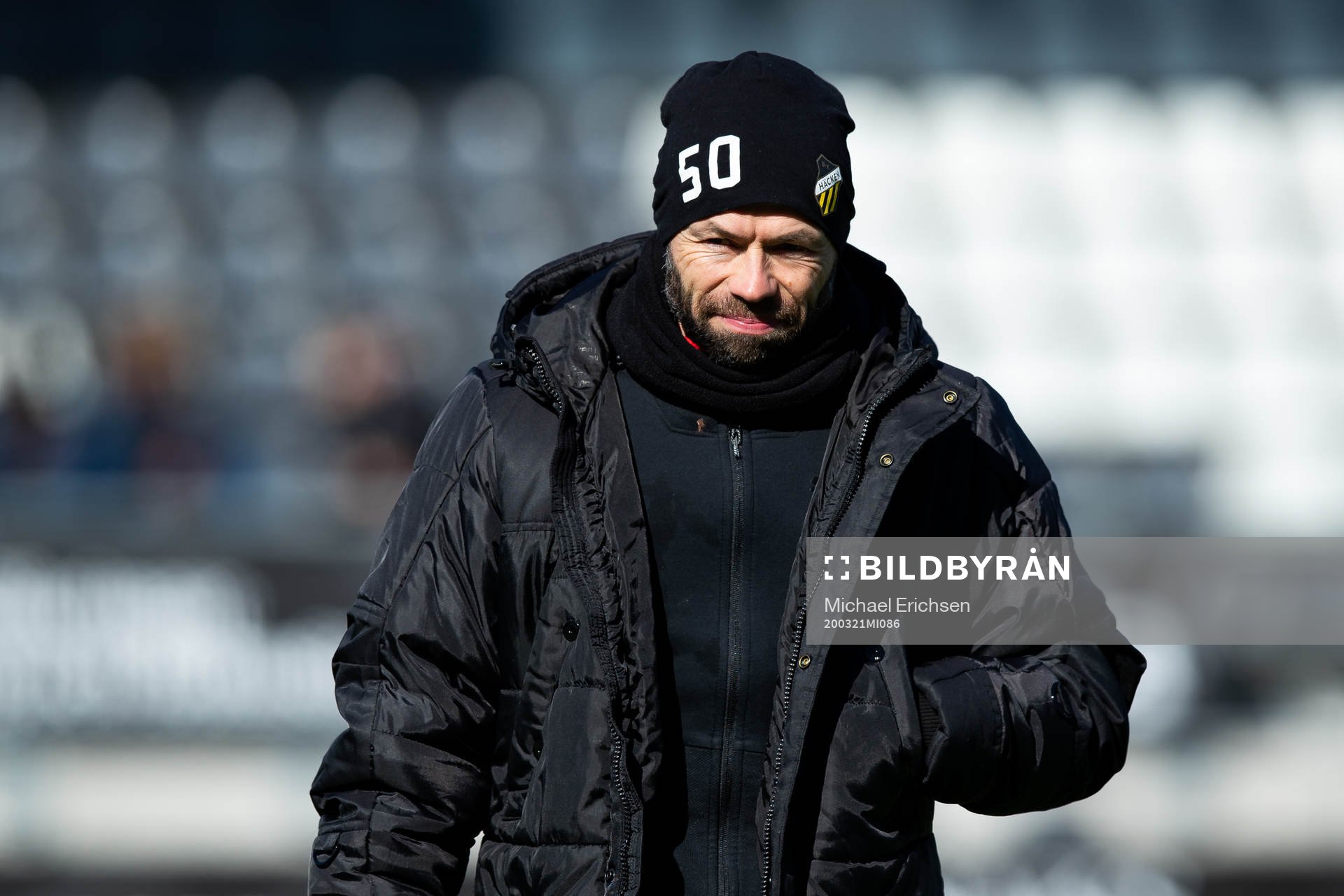 Häckens tränare Andreas Alm