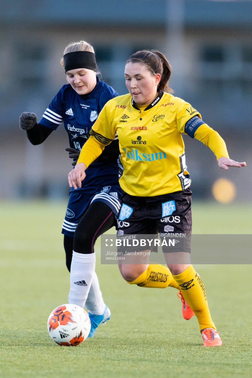 Elfsborgs Johanna Kalinskij Köhlquist och Öxnevallas