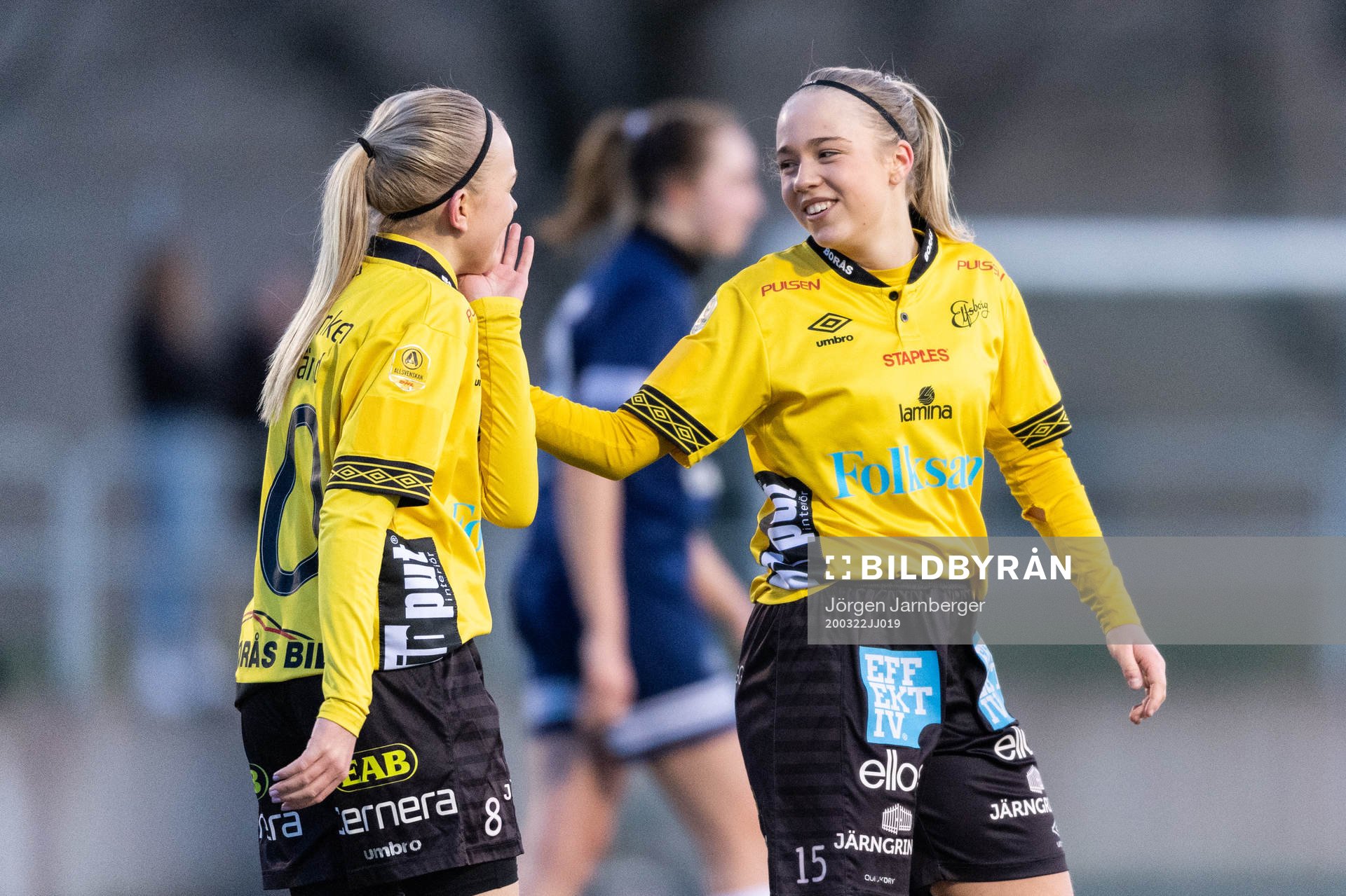 Elfsborgs Evelina Brink och Mathilda Ståhlbom Karlsson