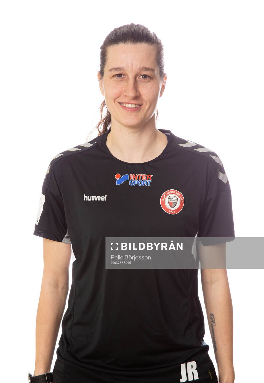 Kristianstads assisterande tränare Johanna Rasmussen