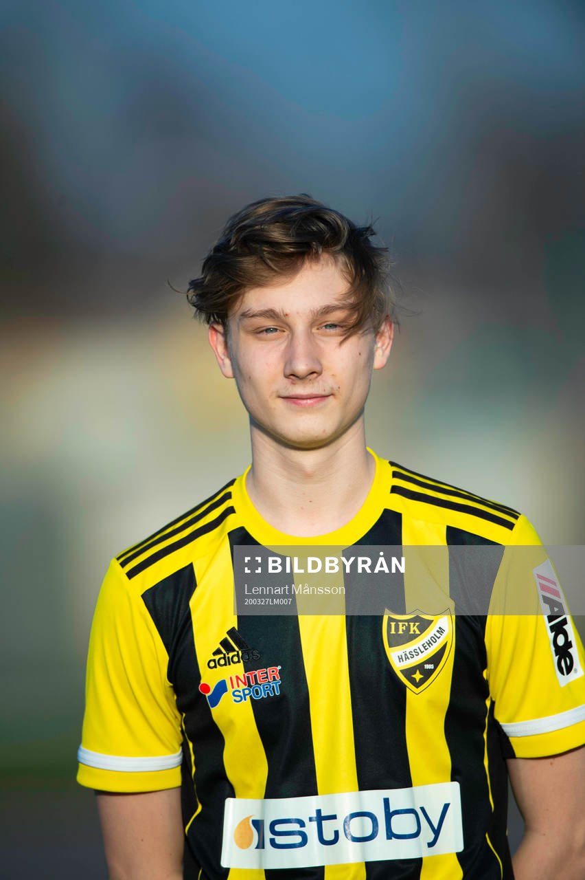 IFK Hässleholms Lucas Johnsson i Hässleholm
