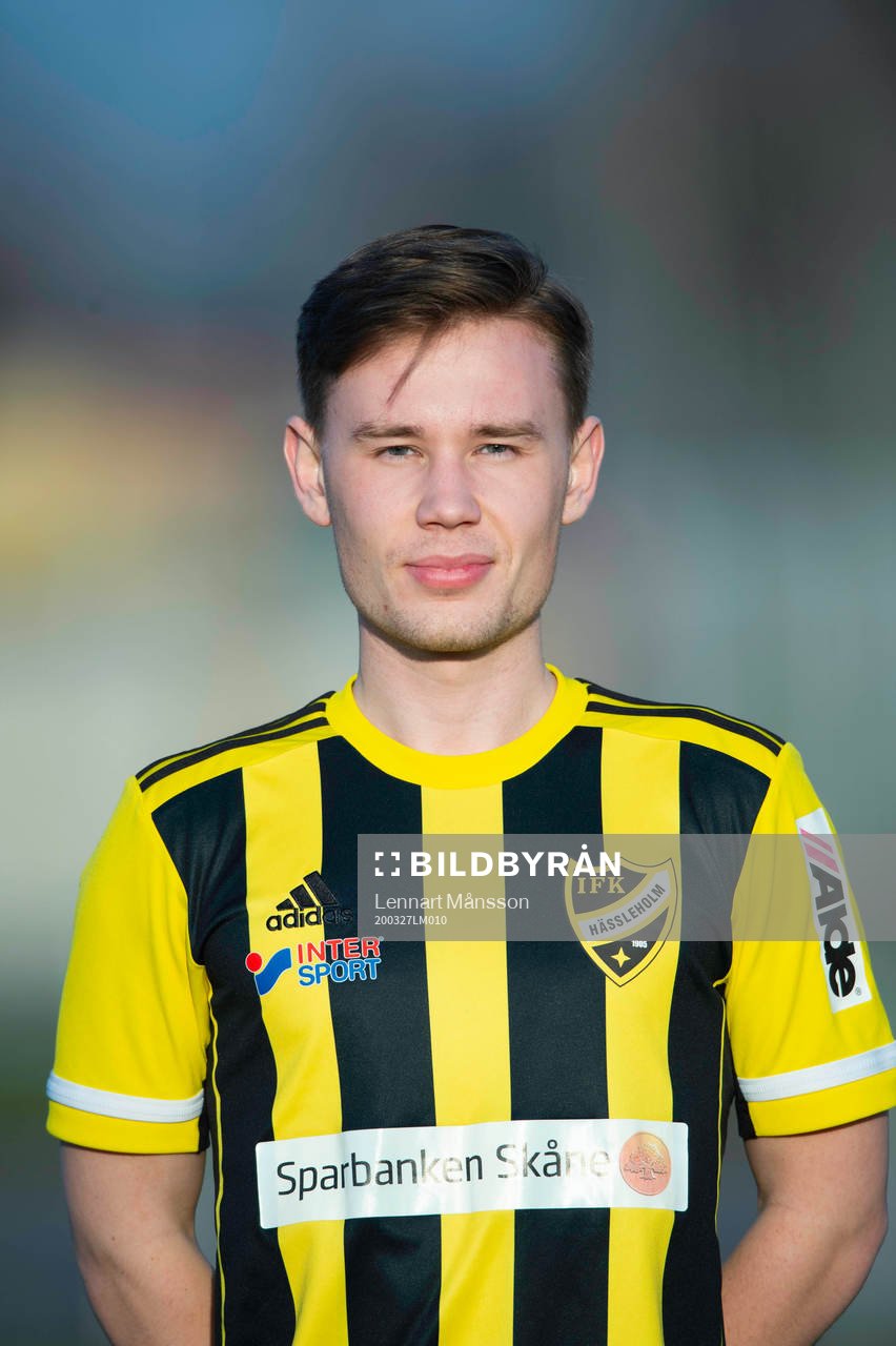 IFK Hässleholms Theo Ekström i Hässleholm