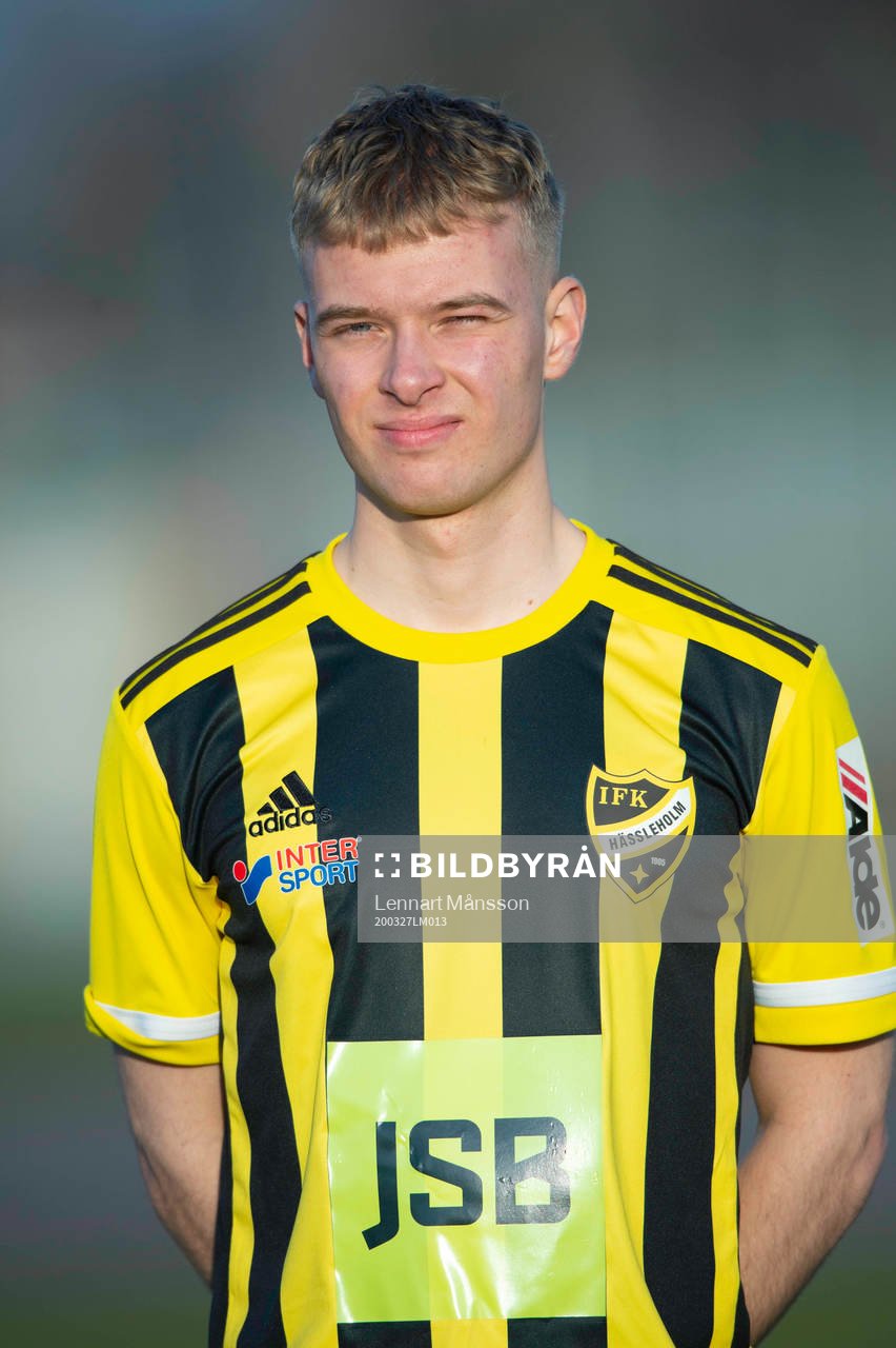 IFK Hässleholms Victor Holmberg i Hässleholm