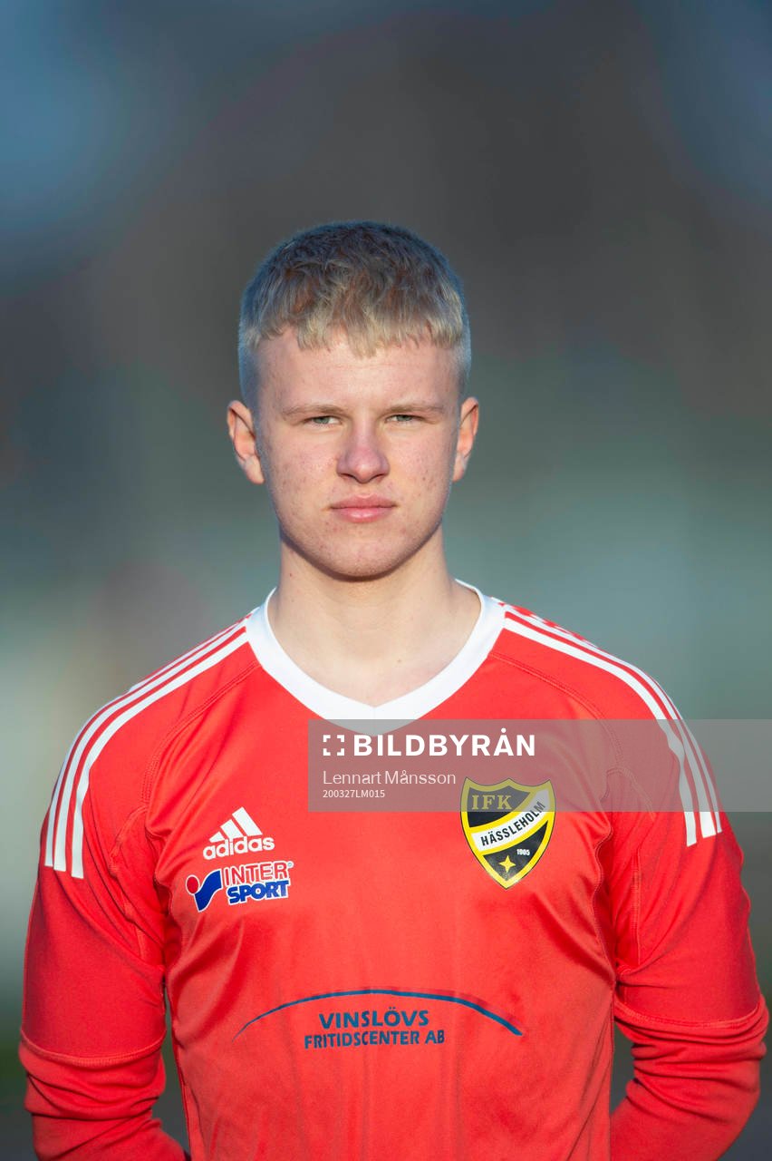 IFK Hässleholms Jakob Holmberg i Hässleholm