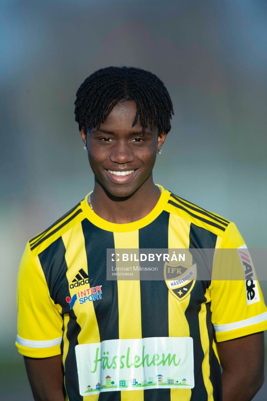 IFK Hässleholms Carl Mujaguzi i Hässleholm