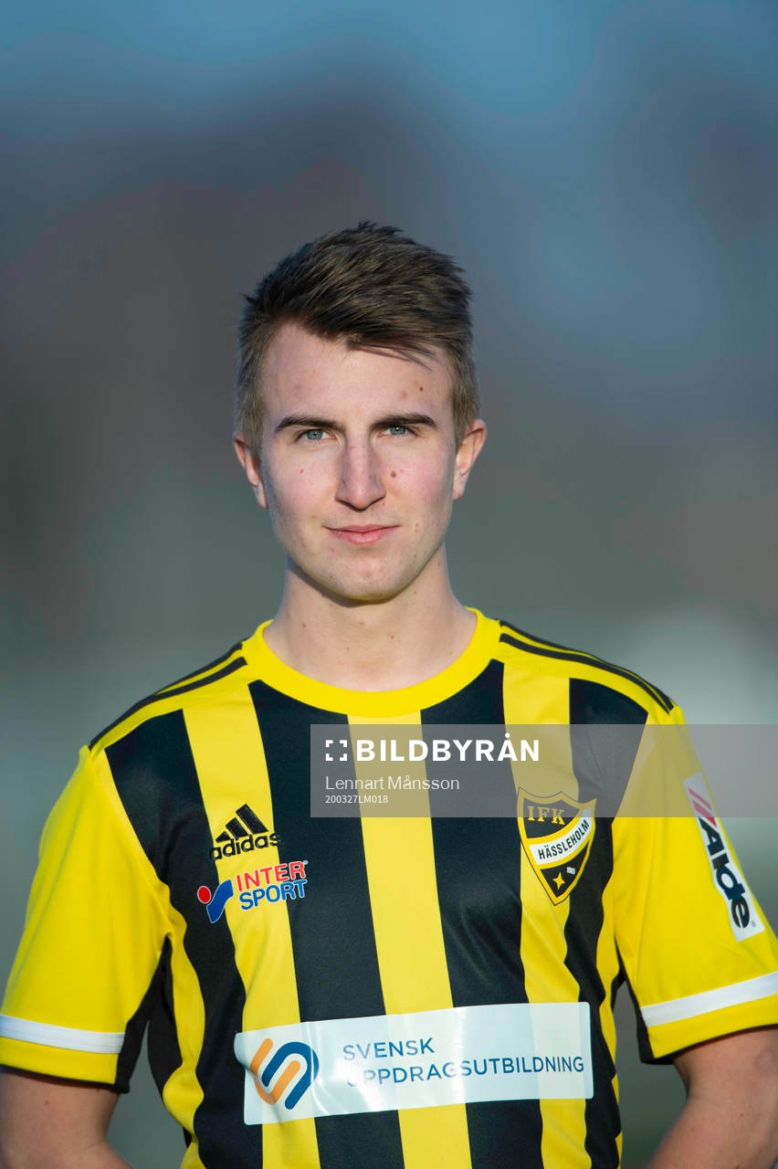 IFK Hässleholms Isak Olsson i Hässleholm