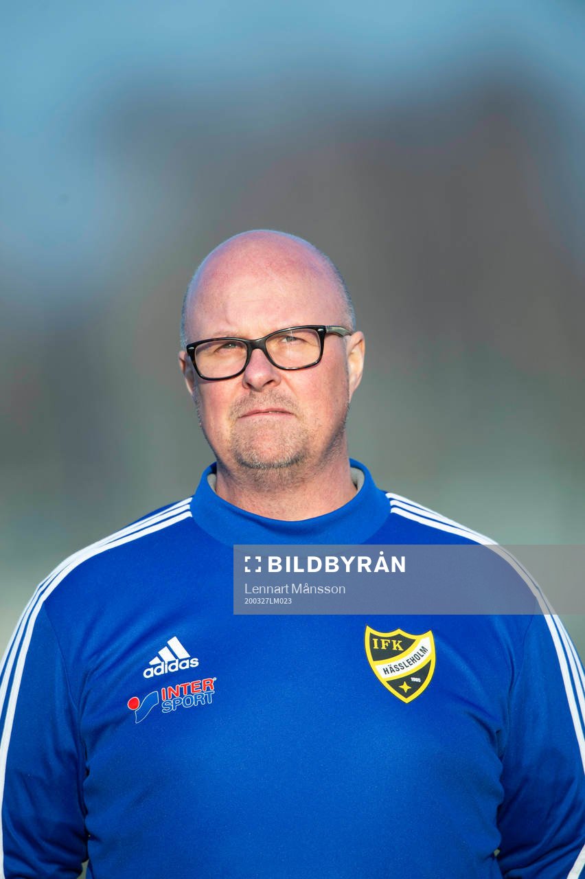 IFK Hässleholms tränare Magnus Johansson  i Hässleholm