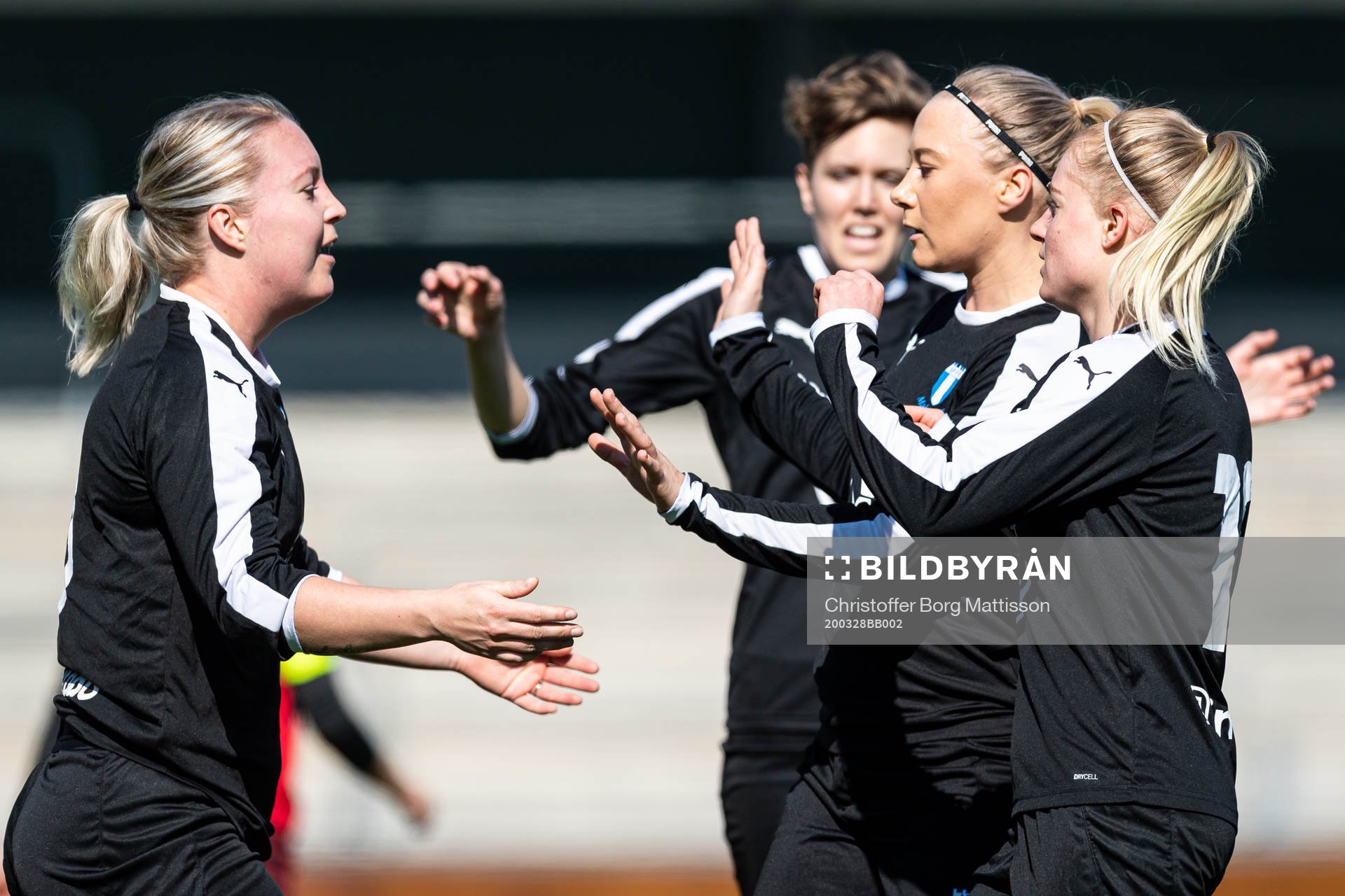 Malmö FFs Caroline Williamsdotter jublar