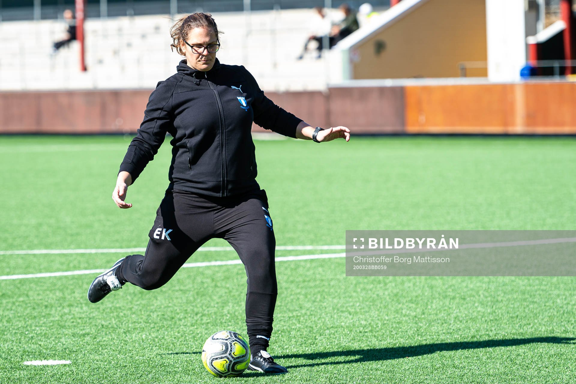 Malmö FFs målvaktstränare Emelie Karström
