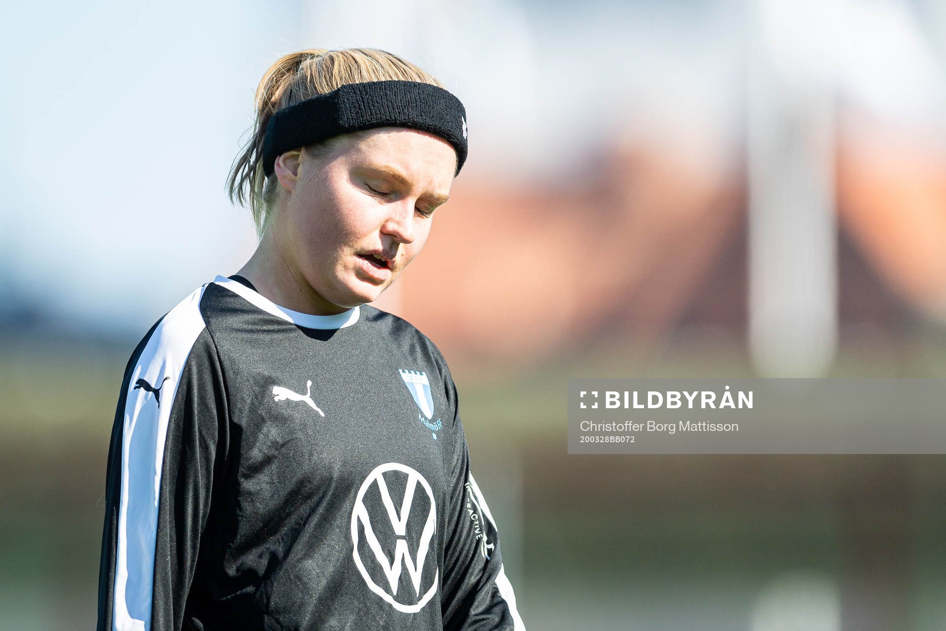 Malmö FFs Rebecka Holm deppar