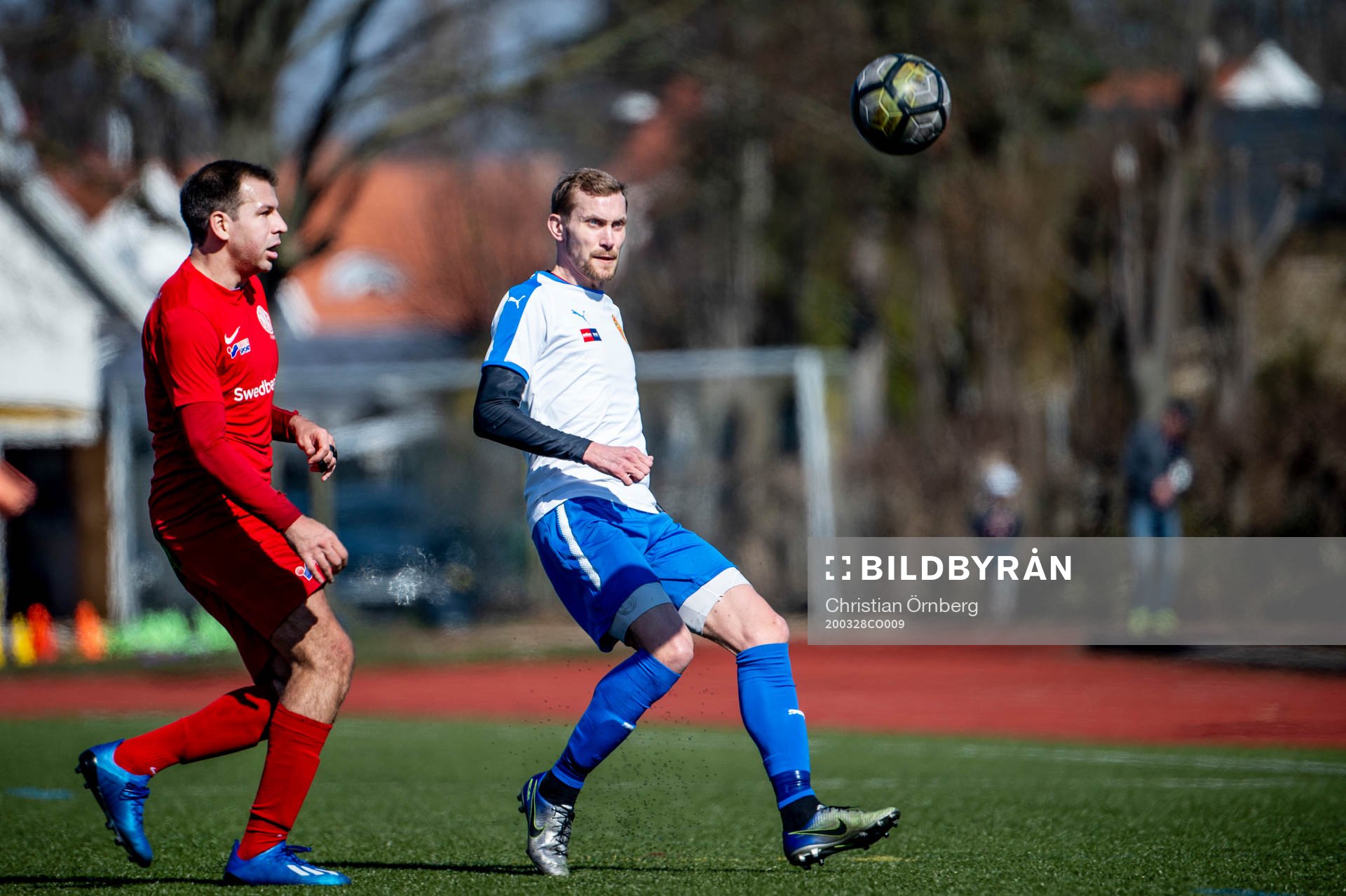 Nikes Sebastian Ascencio Dahl mot BK Flaggs André Borg