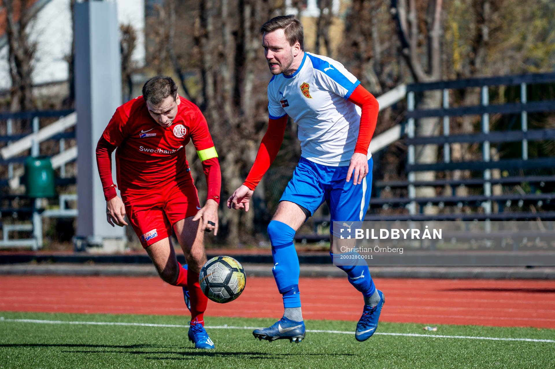 Nikes Sebastian Ascencio Dahl mot BK Flaggs Marcus Strand