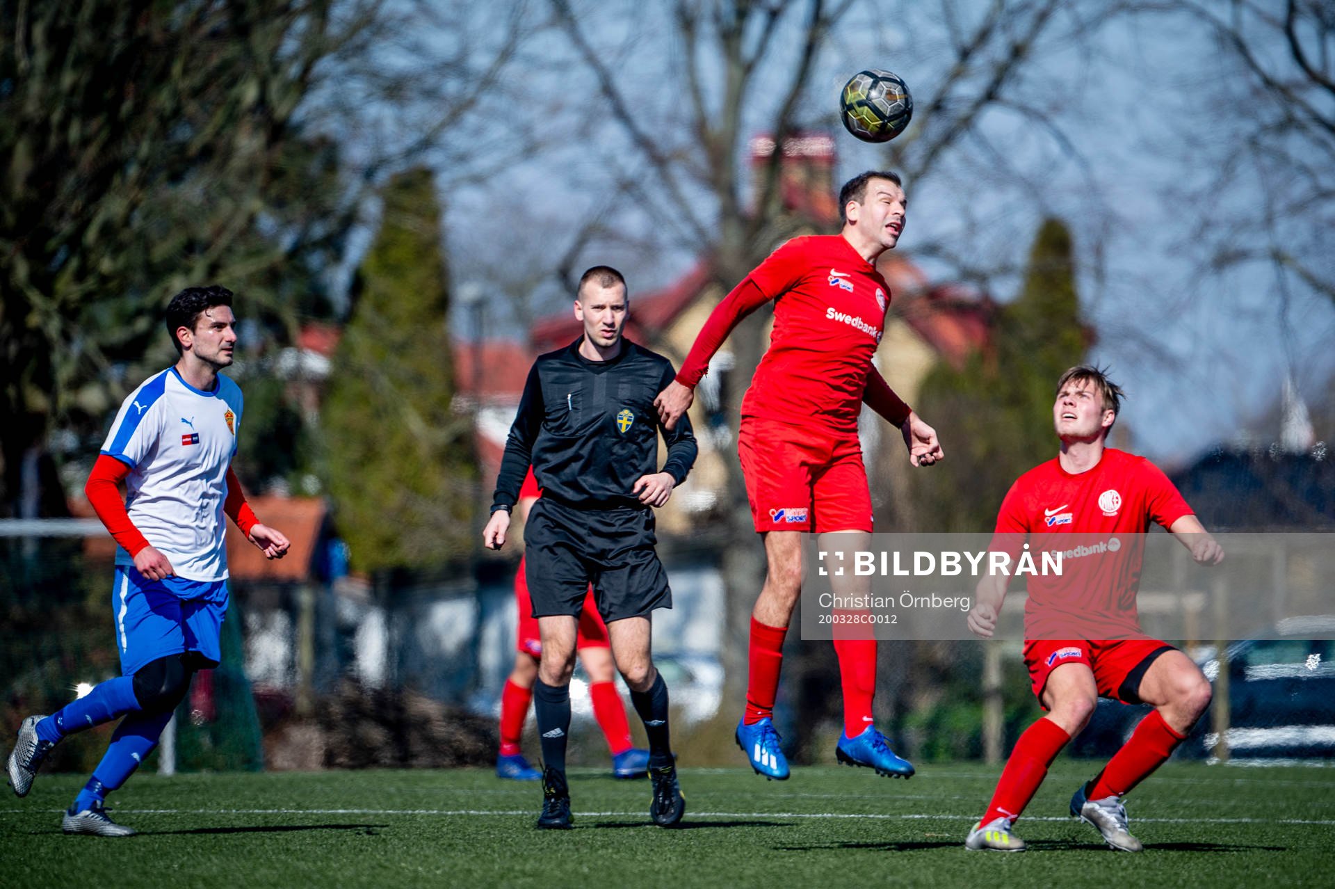 Nikes Sebastian Ascencio Dahl och Ossian Andersson mot BK