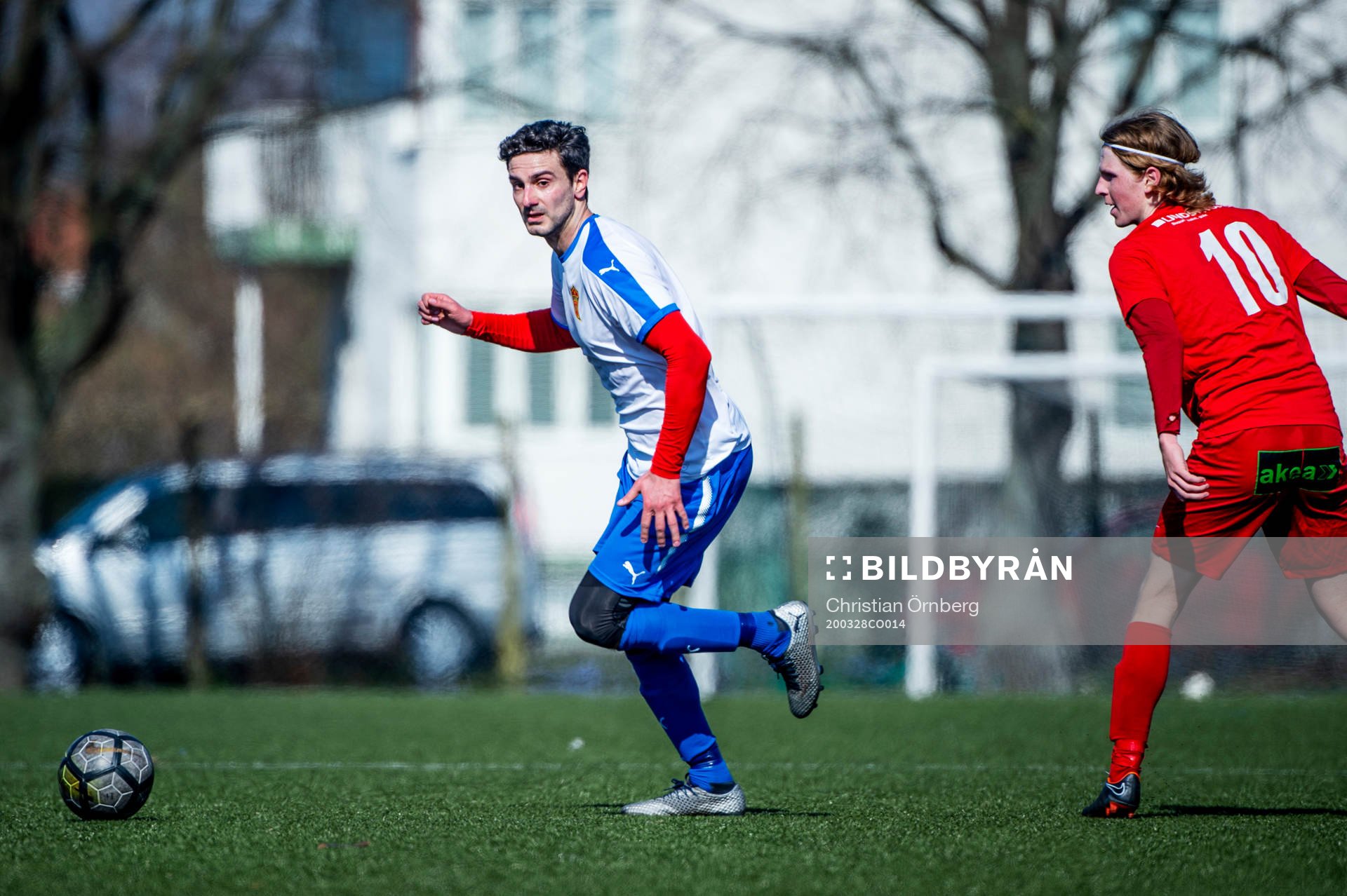 BK Flaggs Sasa Kovacevic mot Nikes John Henriksson