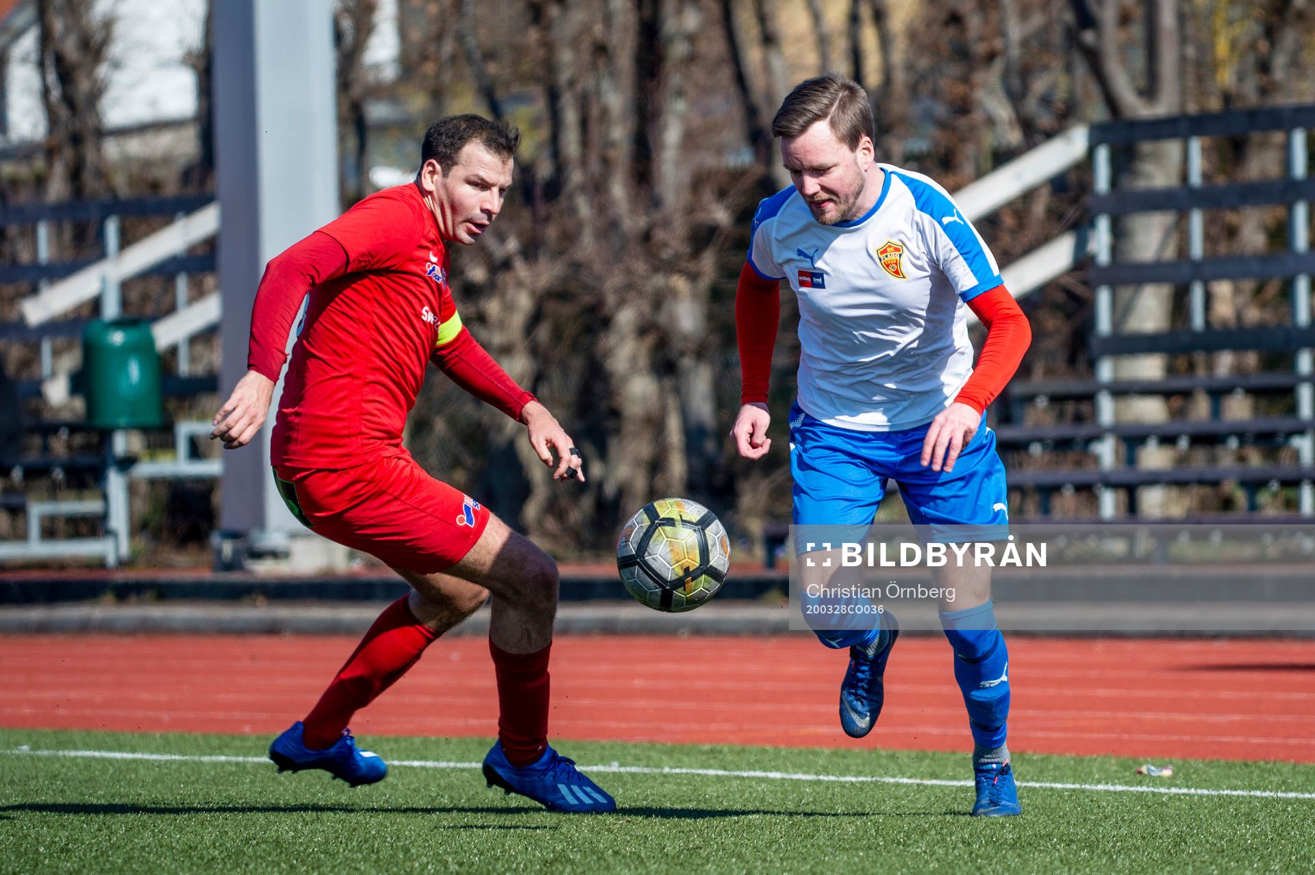 Nikes Sebastian Ascencio Dahl mot BK Flaggs Marcus Strand