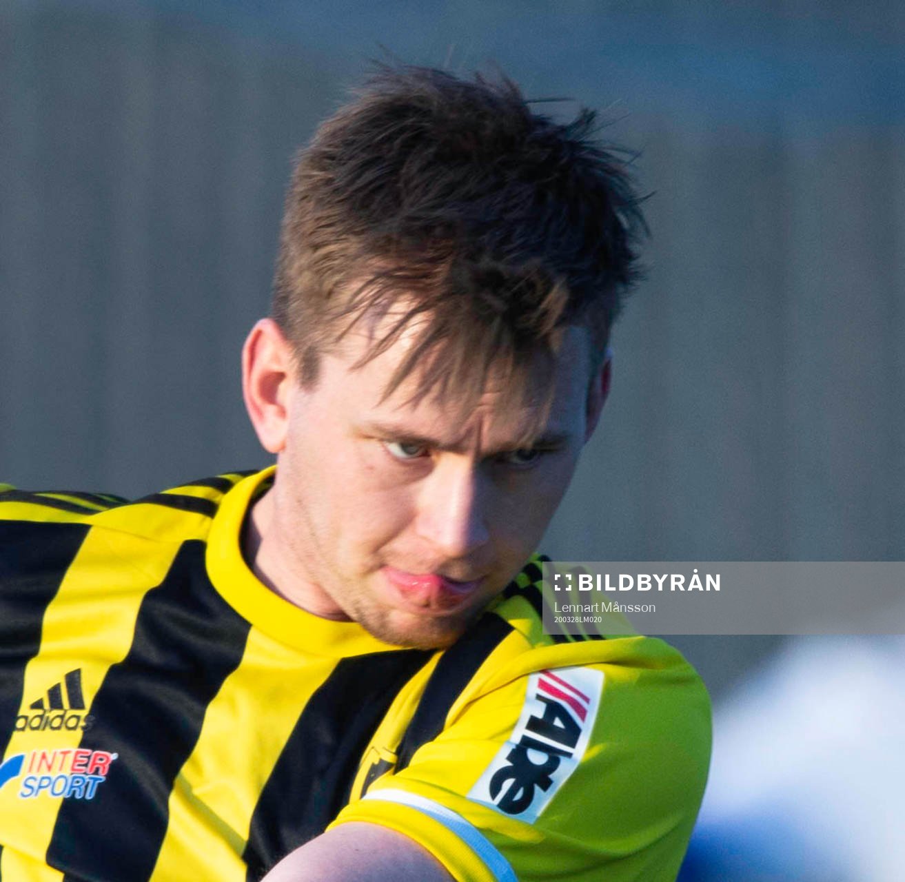 i träningsmatchen mellan Nosaby IF och IFK Hässleholm i