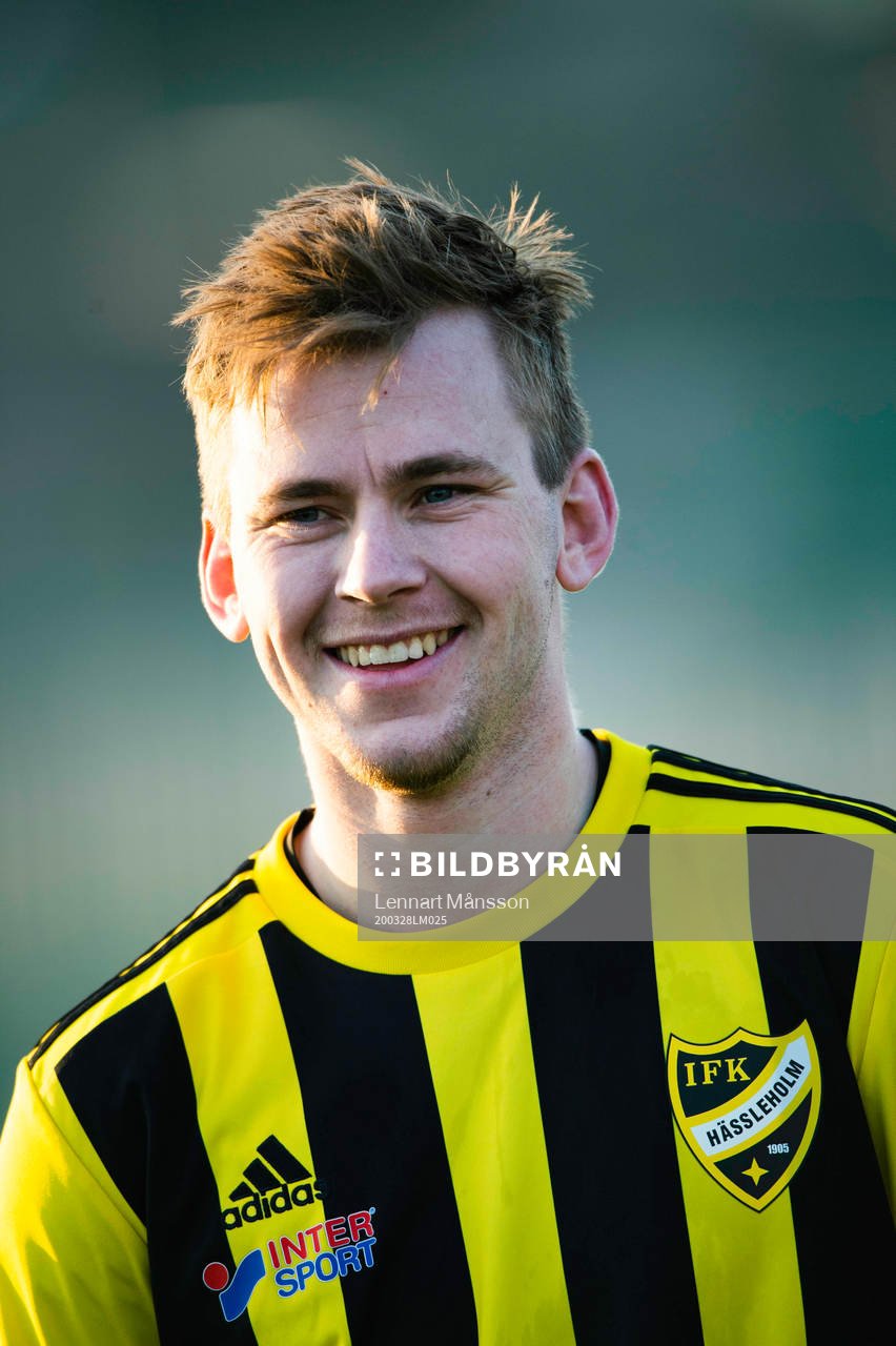 i träningsmatchen mellan Nosaby IF och IFK Hässleholm i