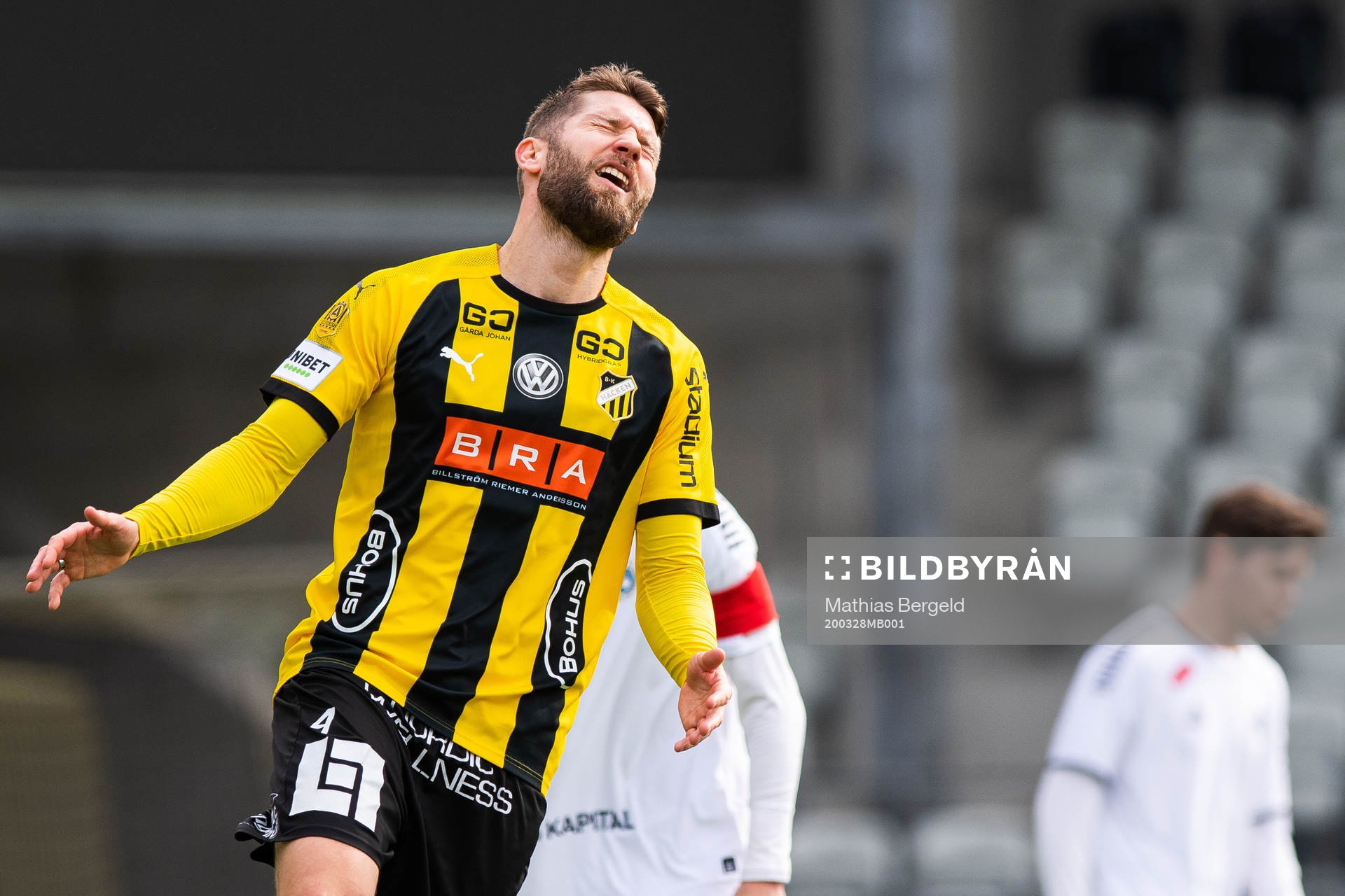 Häckens Joona Toivio reagerar