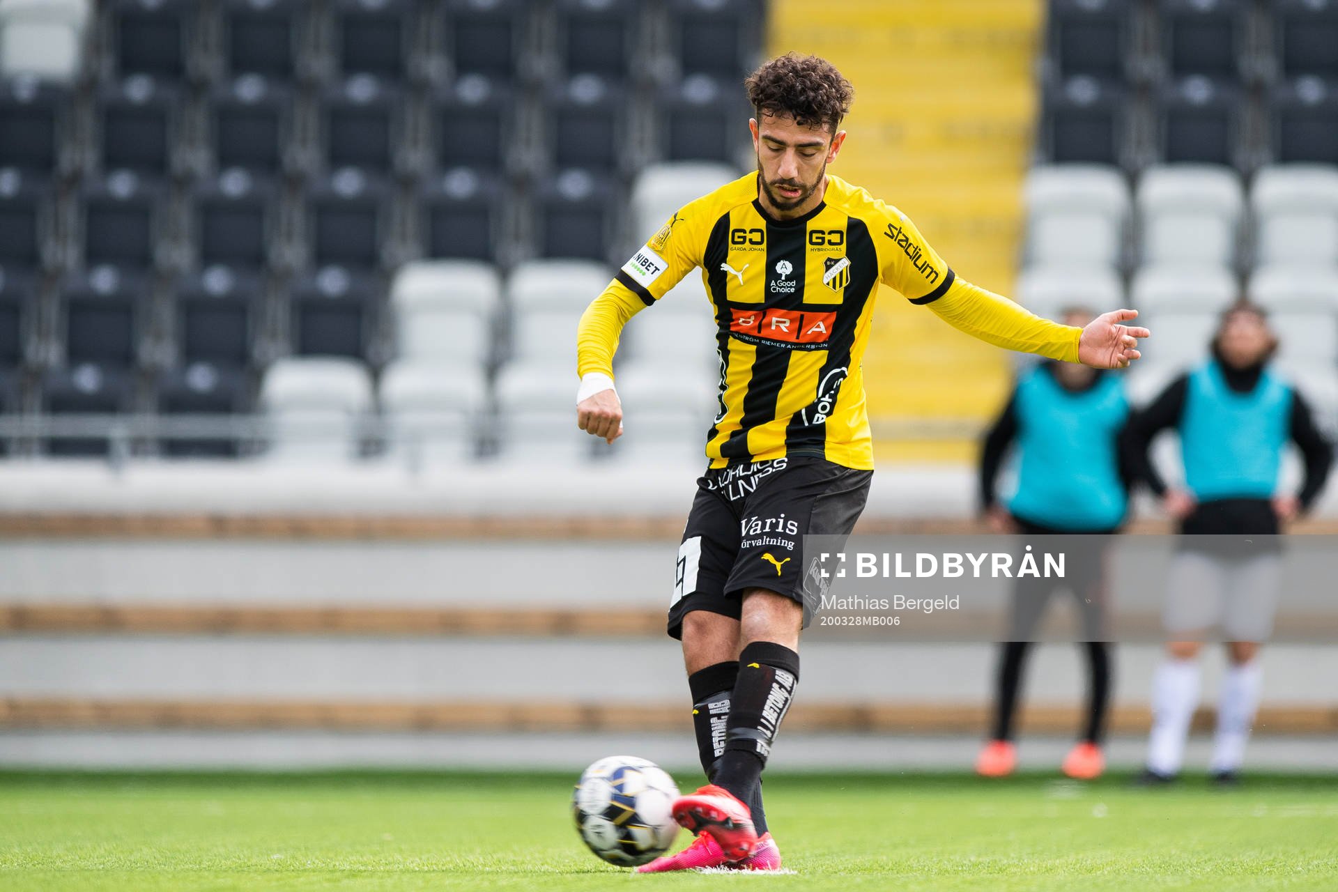 Häckens Daleho Irandust gör 1-0 på straff