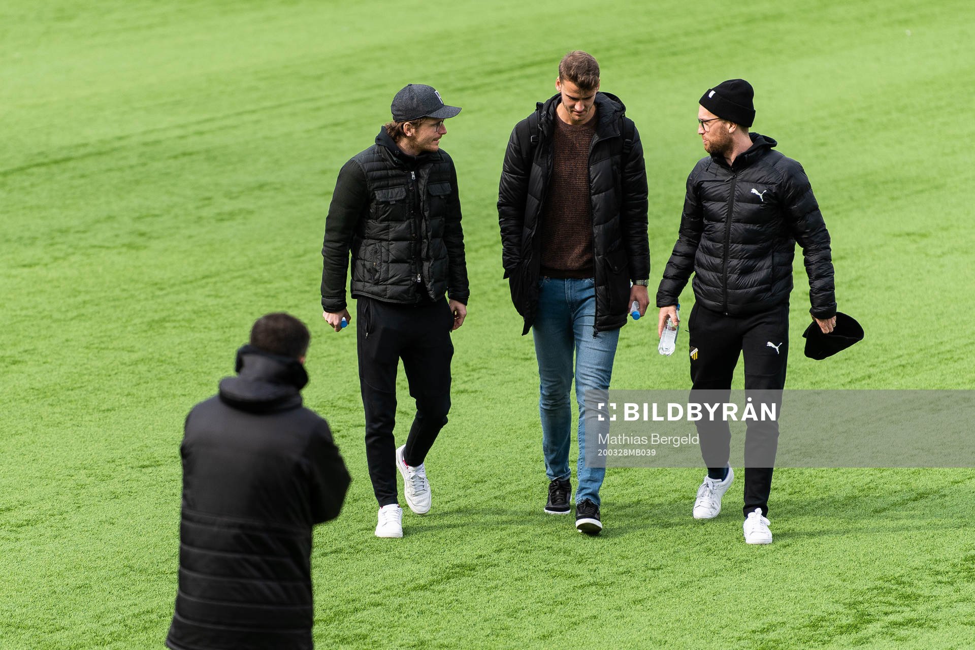 Häckens Erik Friberg, Johan Hammar och Rasmus Lindgren