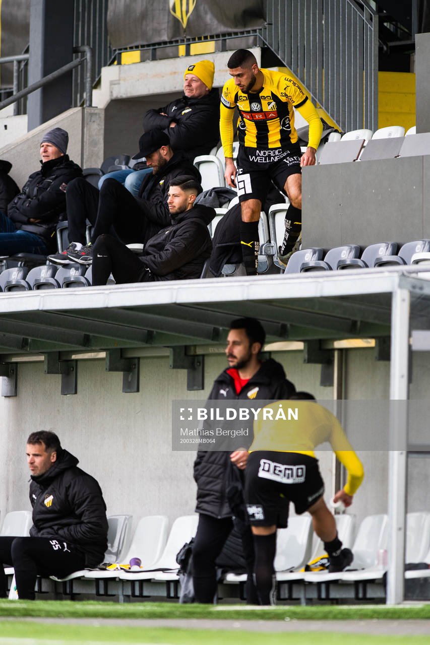 Häckens Aiham Ousou gör sig klar för inhopp