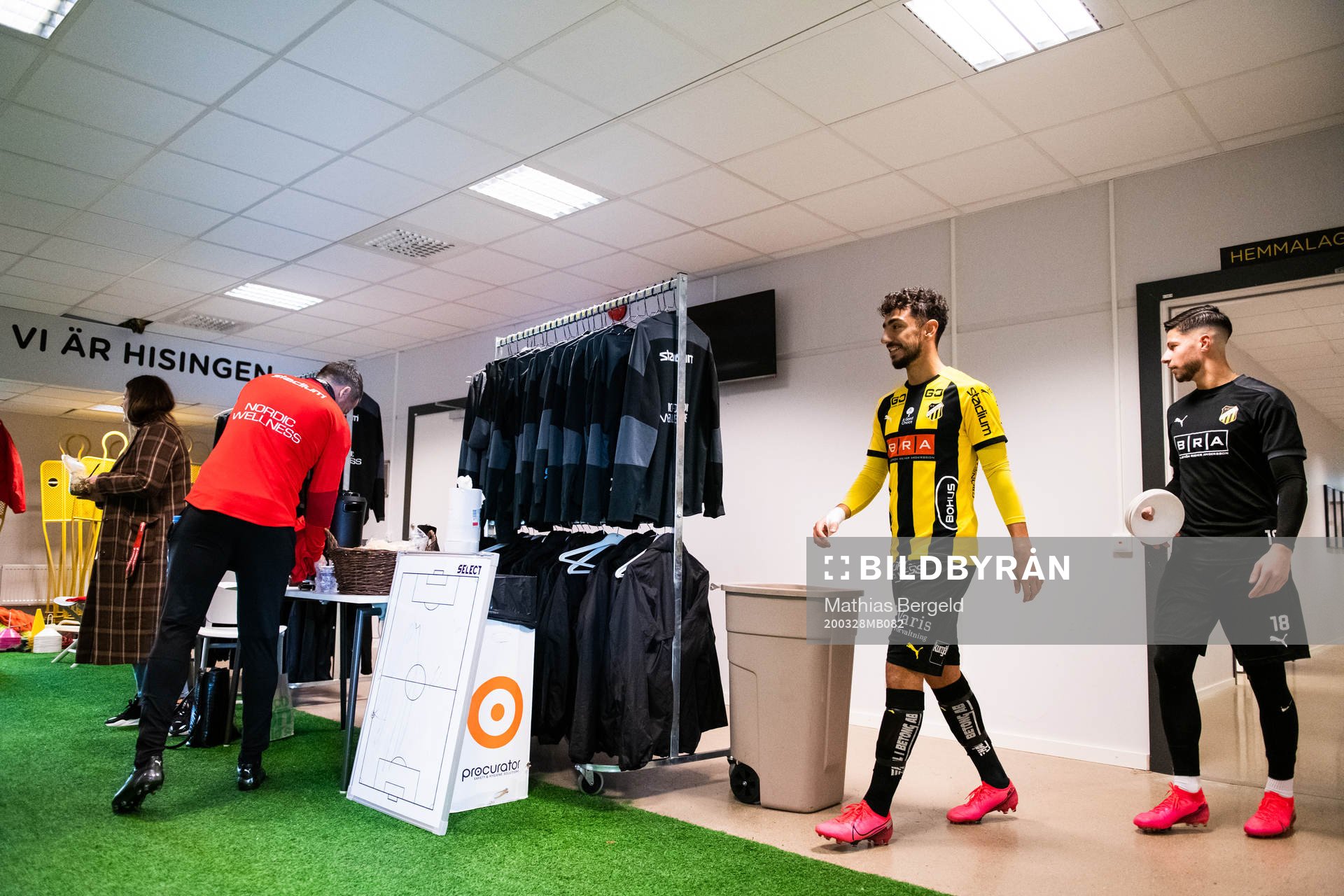 Häckens Daleho Irandust och Kevin Yakob