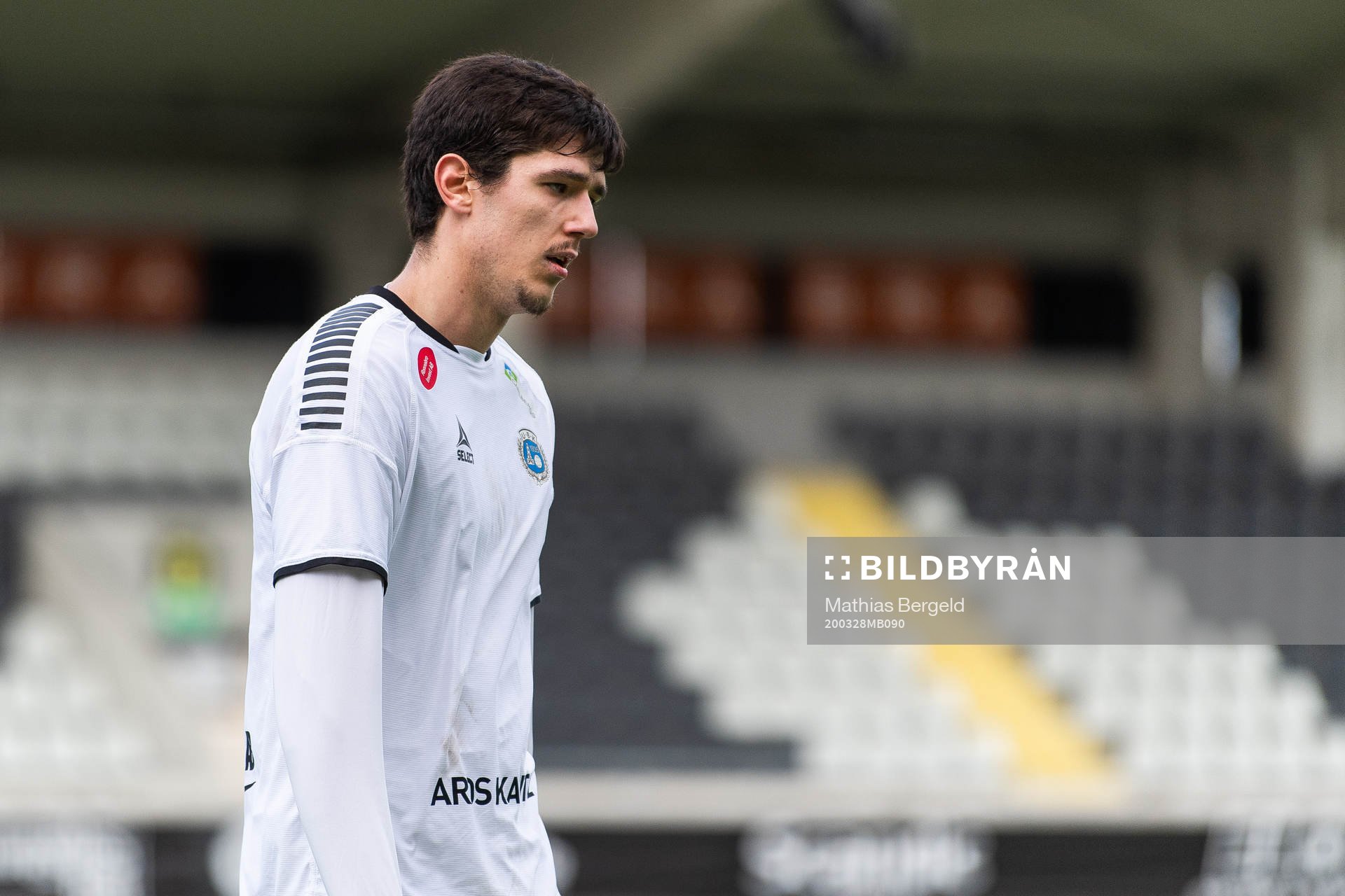 Utsiktens Sadmir Zekovic efter träningsmatchen i fotboll mellan Häcken och Utsikten den 28 mars 2020 i Göteborg.